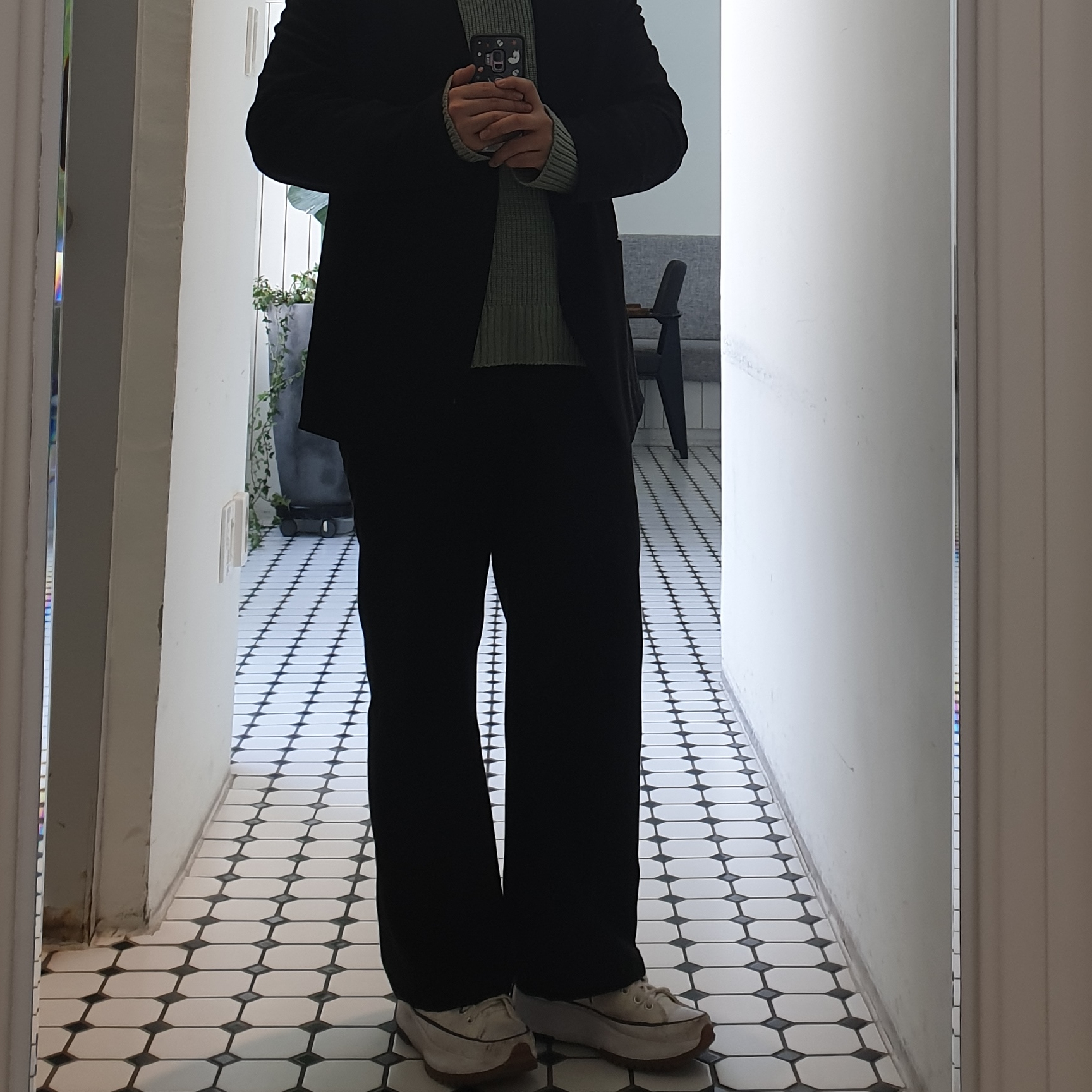 Converse Run Star Hike Low White 착용 스타일