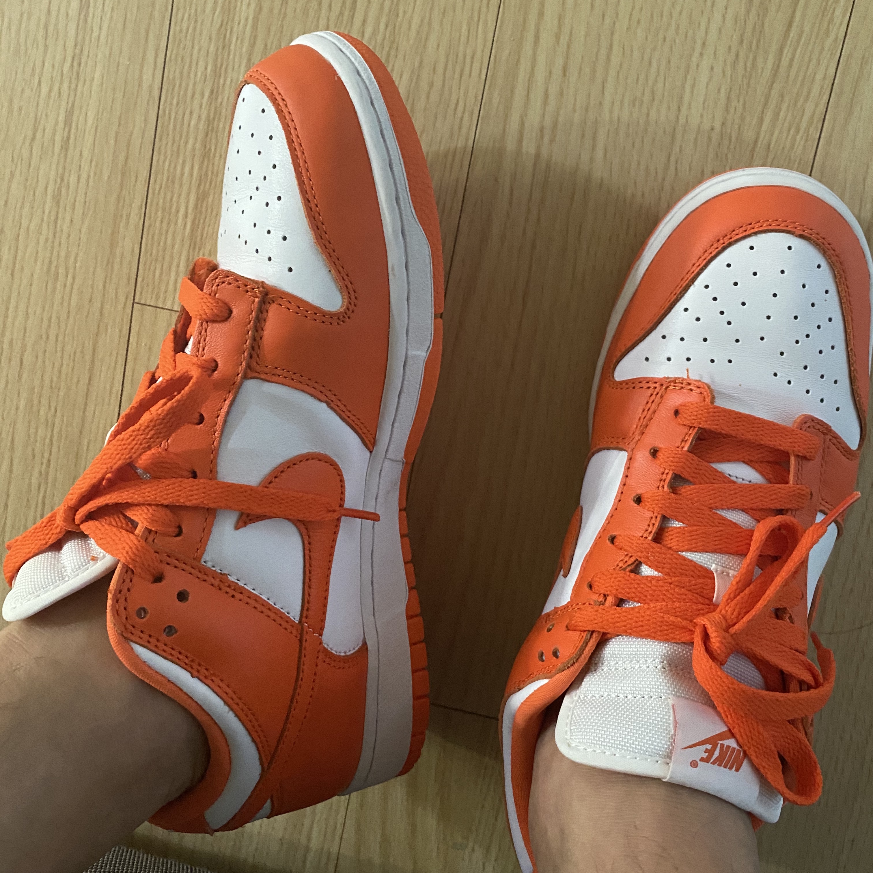 Nike Dunk Low SP Syracuse 2020 착용 스타일 - 2