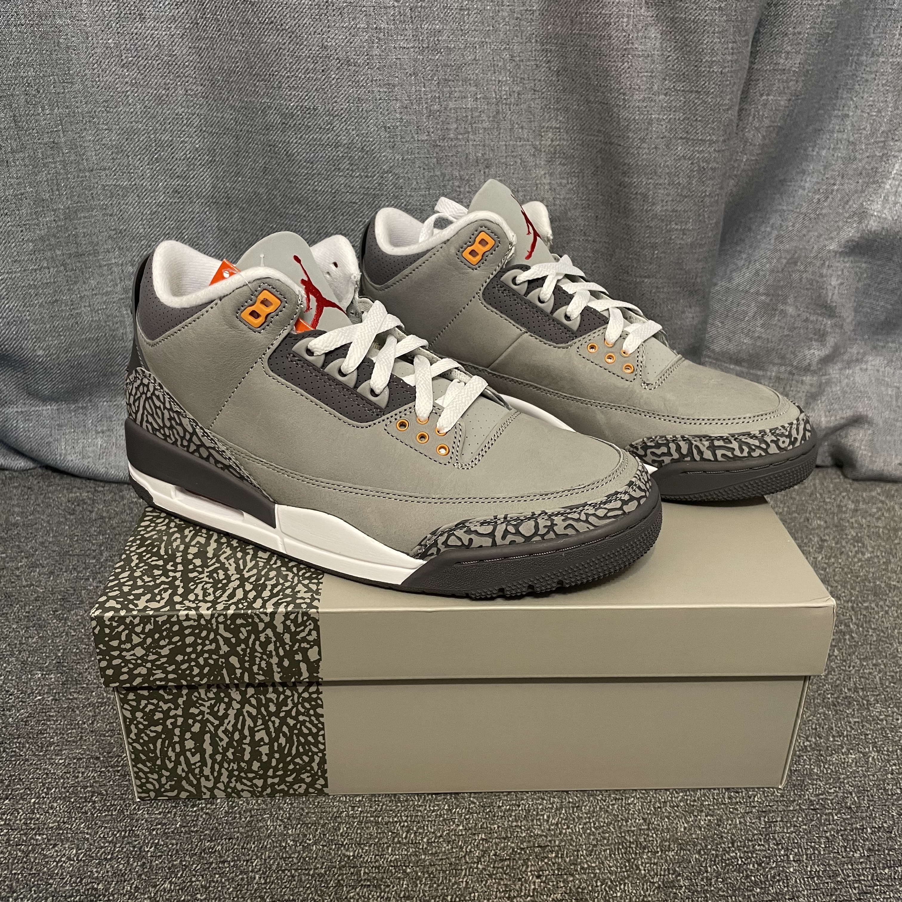 Jordan 3 Retro Cool Grey 착용 스타일 - 1