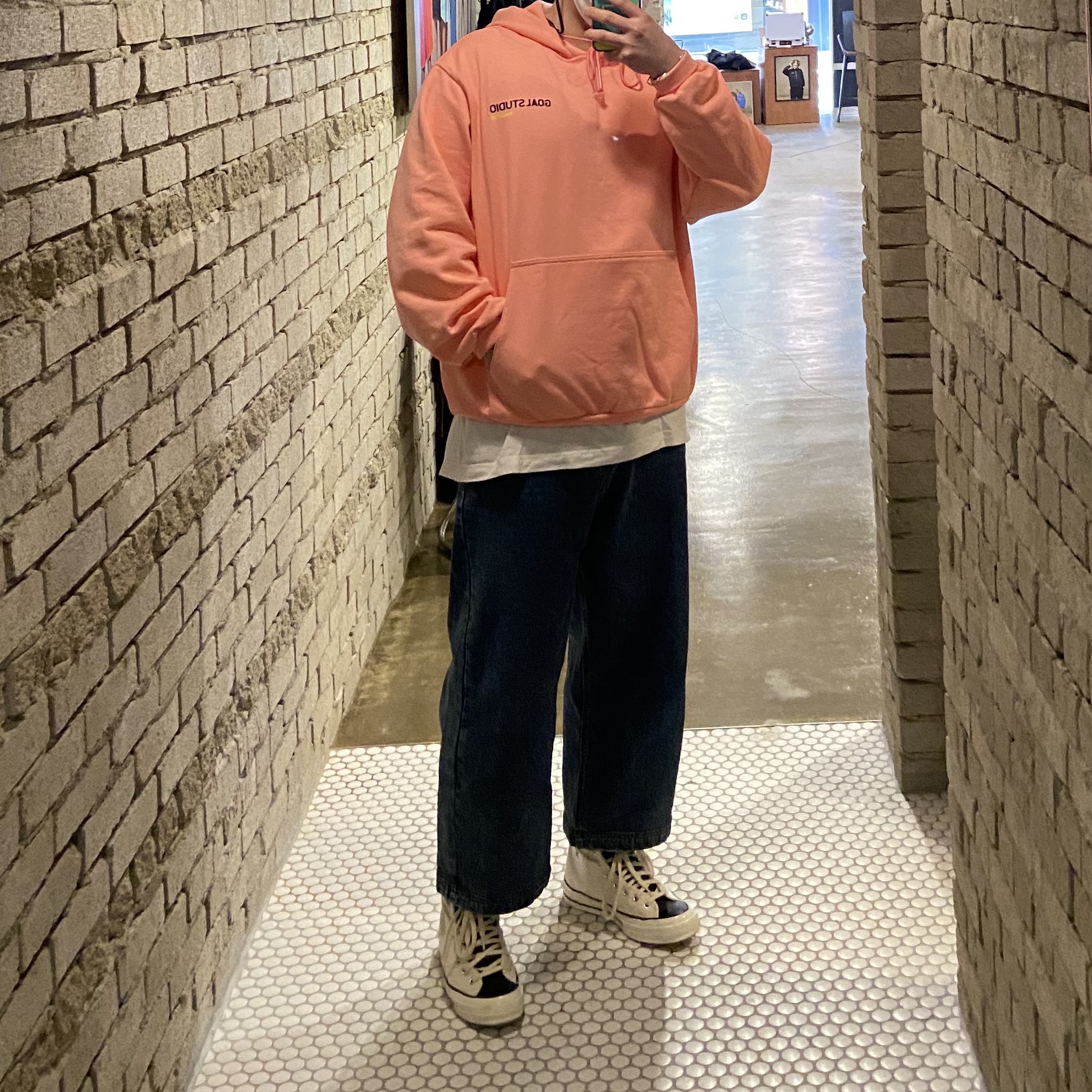 Converse x Fear of God Essentials Chuck 70 Hi Natural 2020 착용 스타일