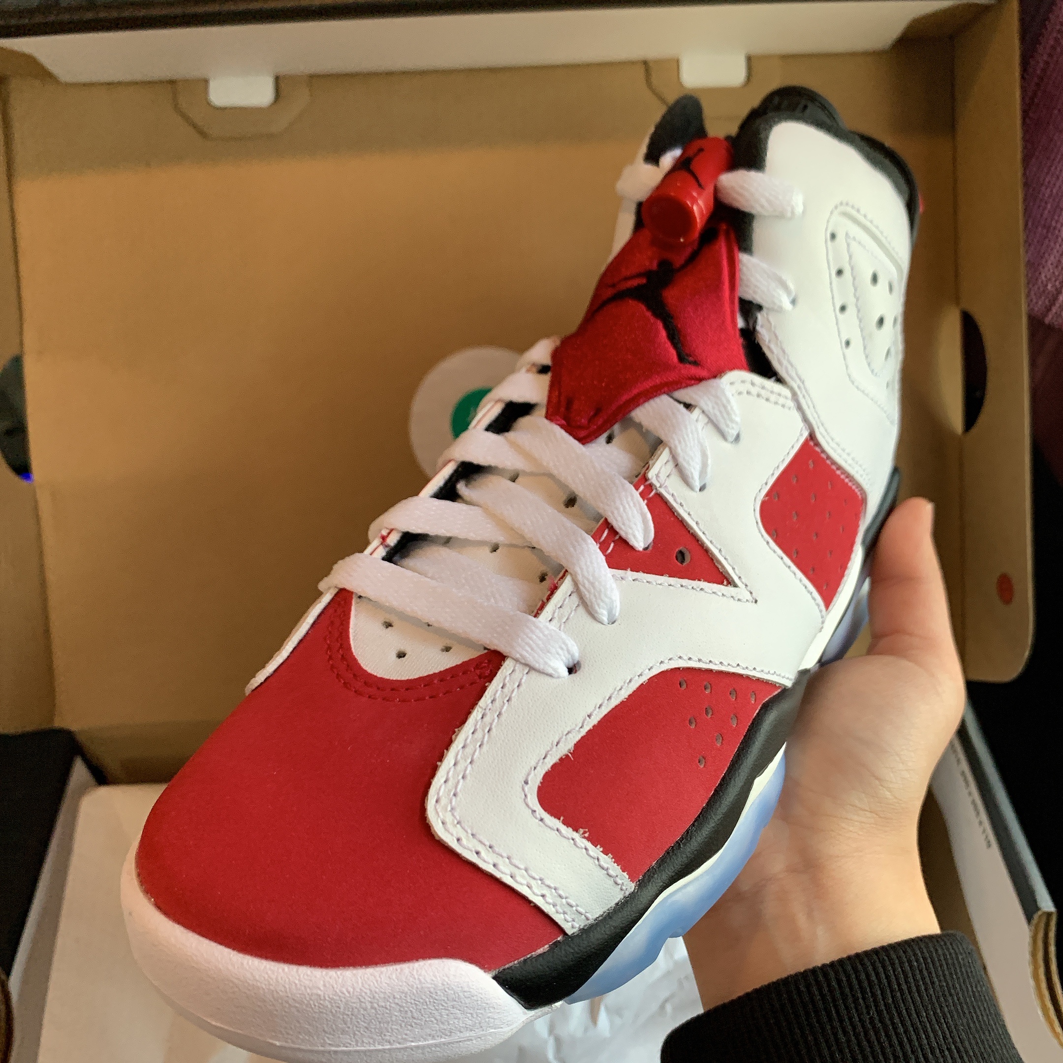 (GS) Jordan 6 Retro Carmine 2021 착용 스타일