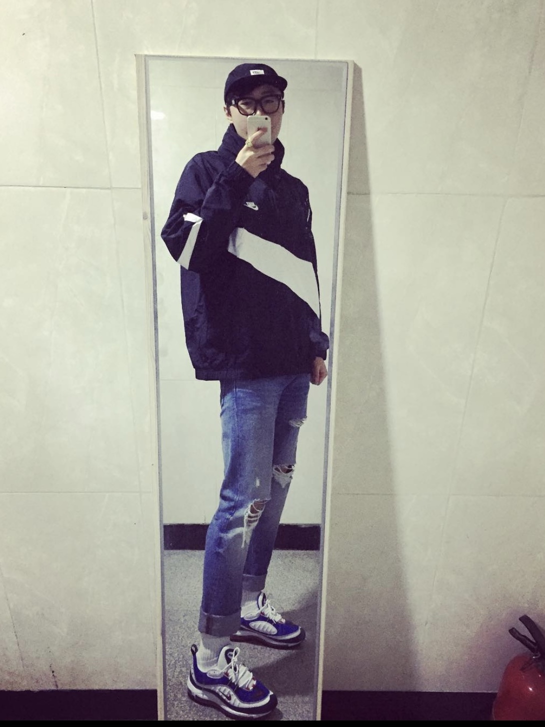 Nike Air Max 98 Gundam 2018 착용 스타일