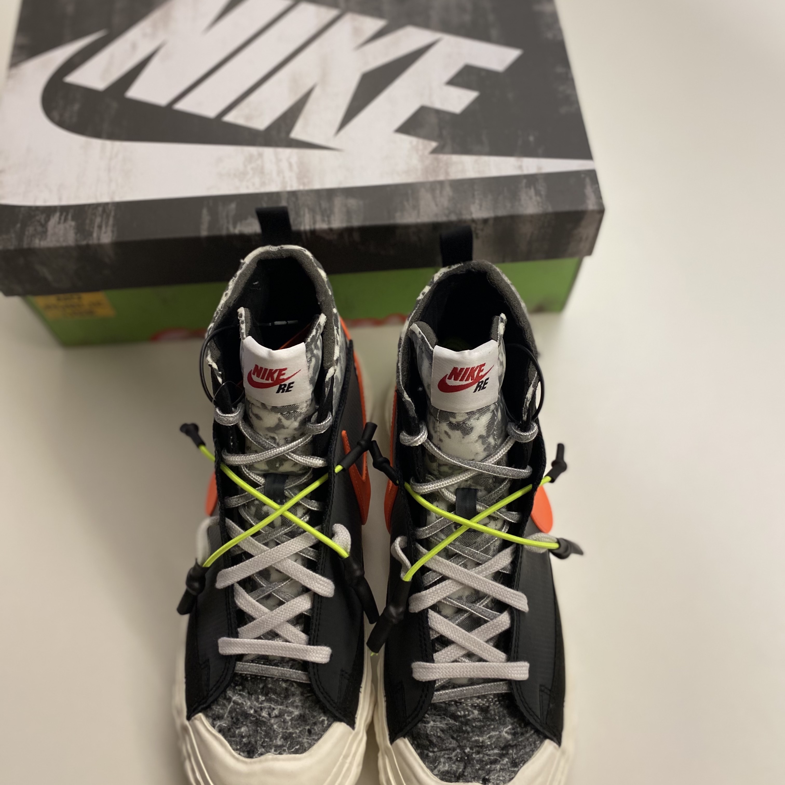 Nike x Readymade Blazer Mid Black 착용 스타일 - 5