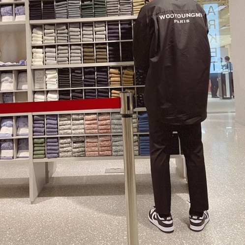 Nike Dunk Low Retro Black 착용 스타일