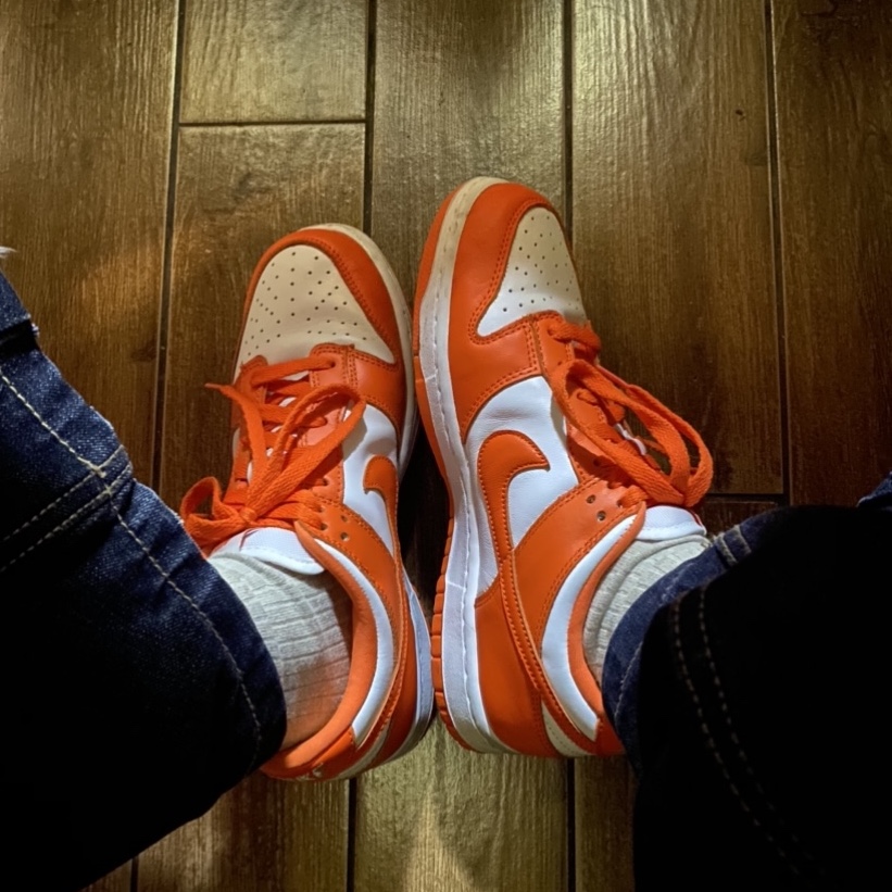 Nike Dunk Low SP Syracuse 2020 착용 스타일