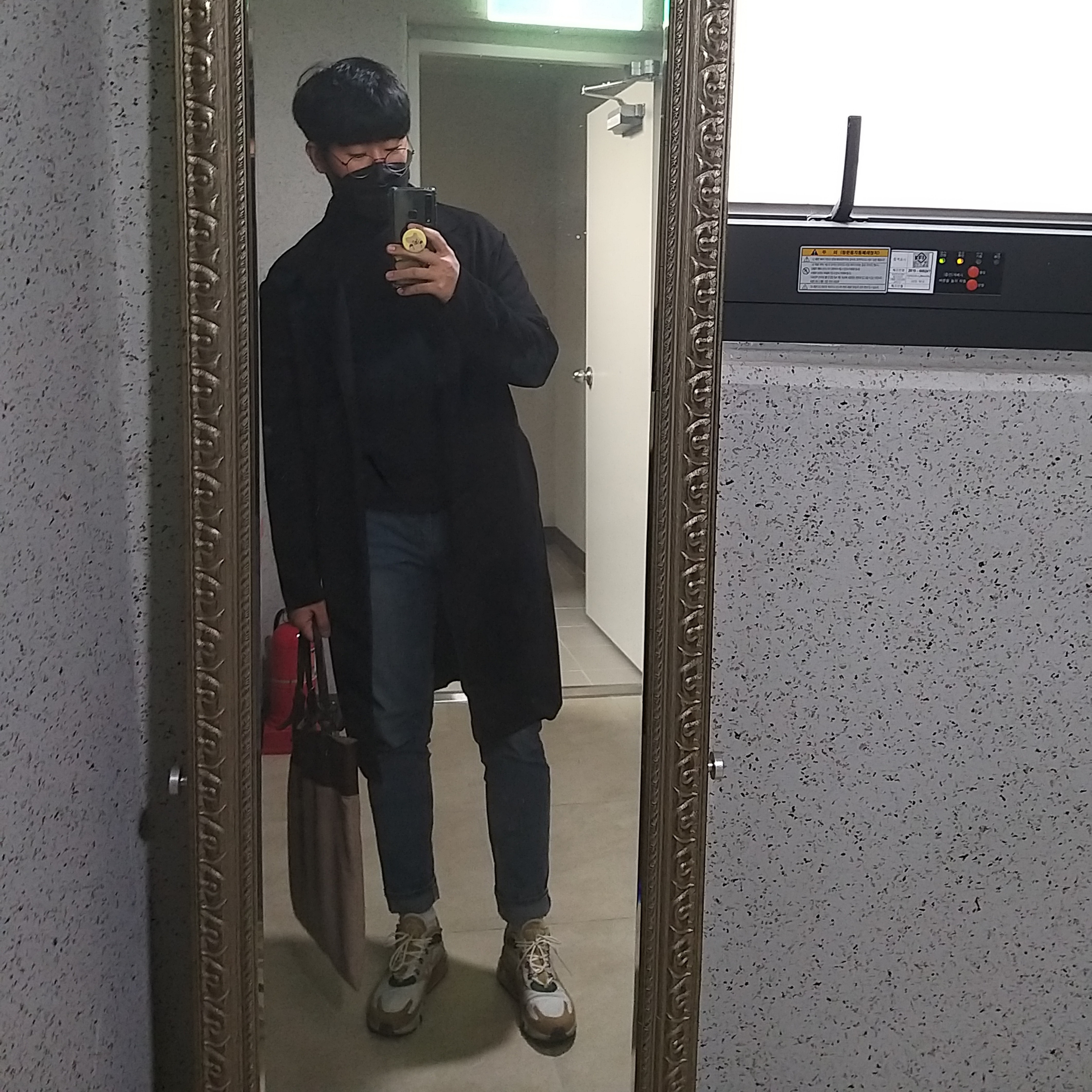 (W) Nike Air Max 270 React Equestrian 착용 스타일