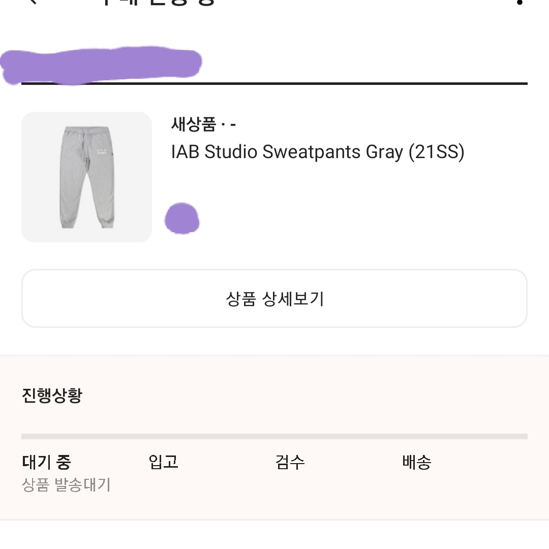 IAB Studio Sweatpants Gray - 21SS 착용 스타일