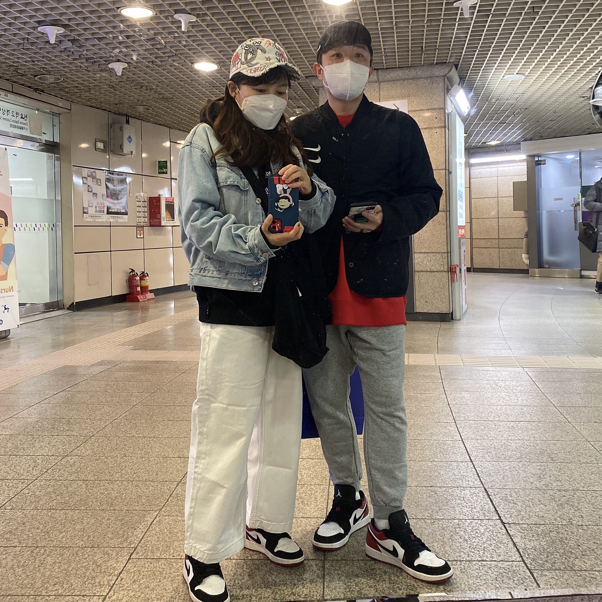 Jordan 1 Low Black Toe 착용 스타일