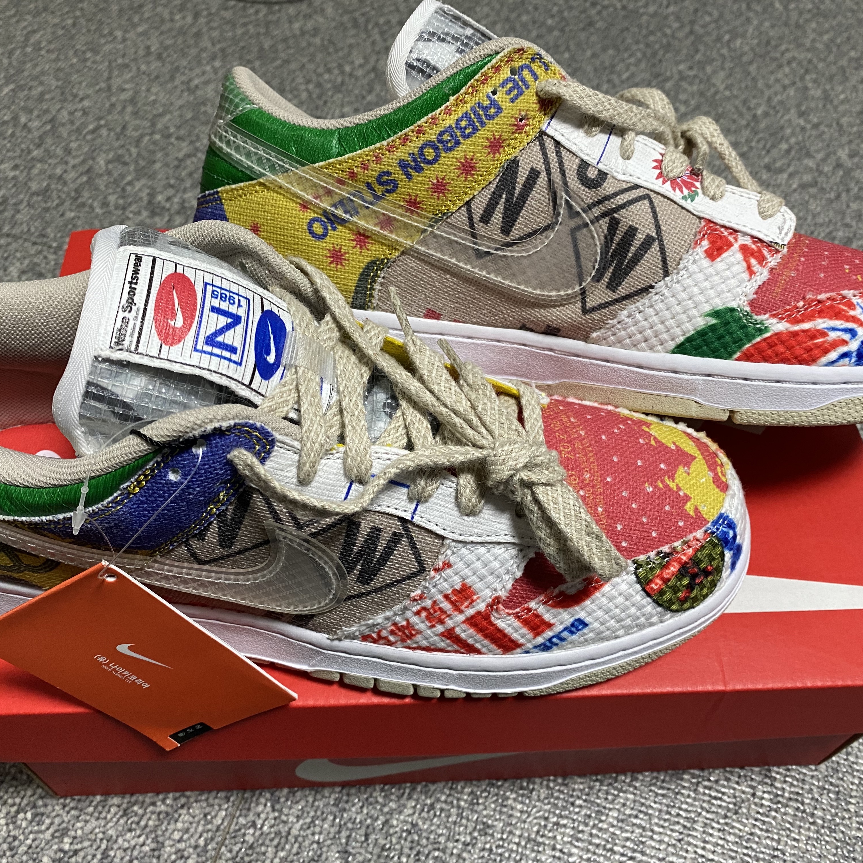 Nike Dunk Low SP City Market 착용 스타일 - 2