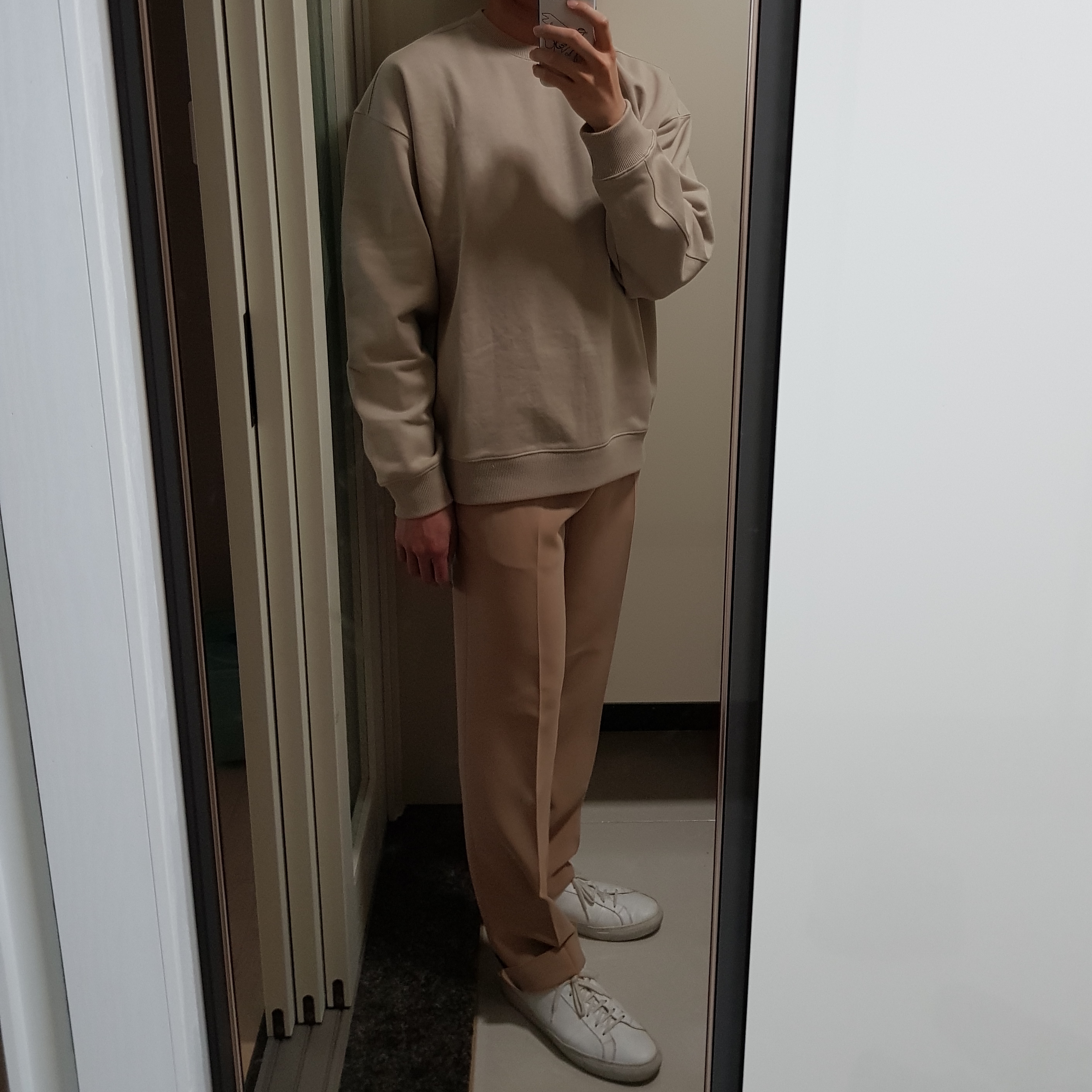 Common Projects Original Achilles Low White 착용 스타일