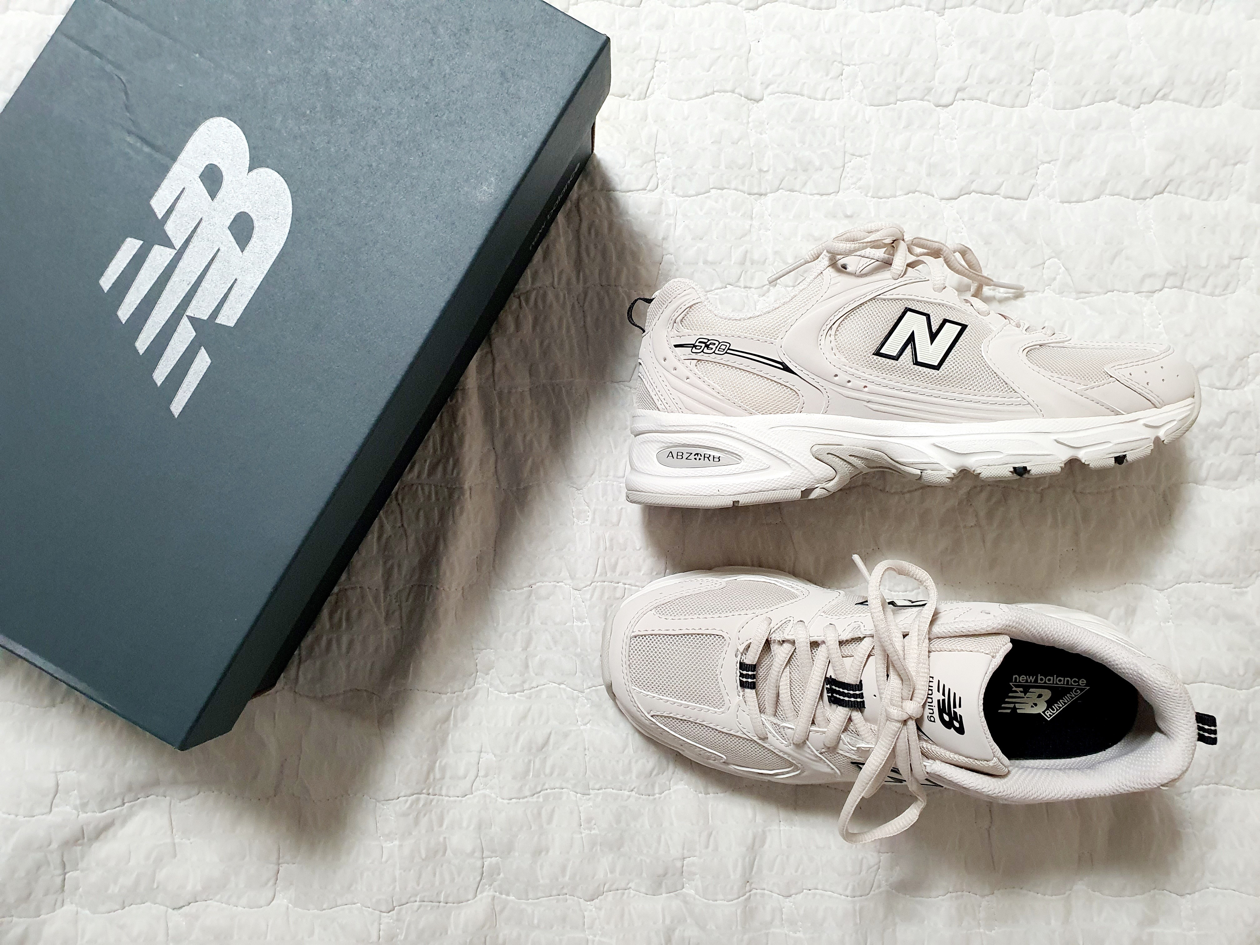 New Balance 530 Ivory 착용 스타일 - 4
