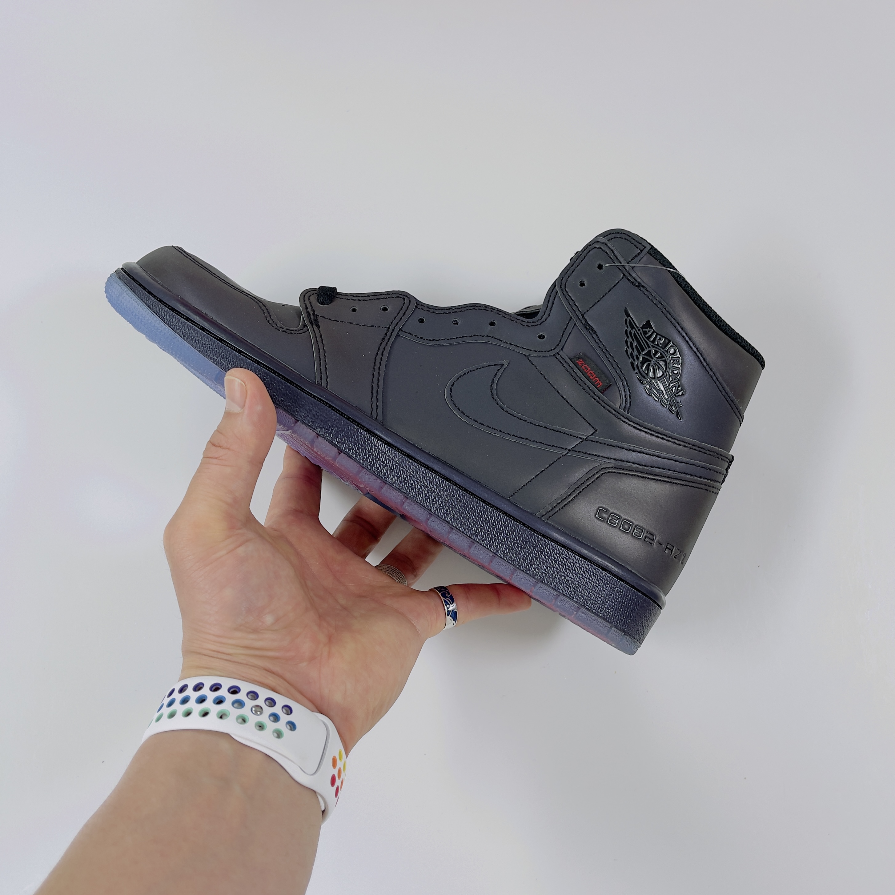 Jordan 1 Retro High Fearless Zoom 착용 스타일 - 1