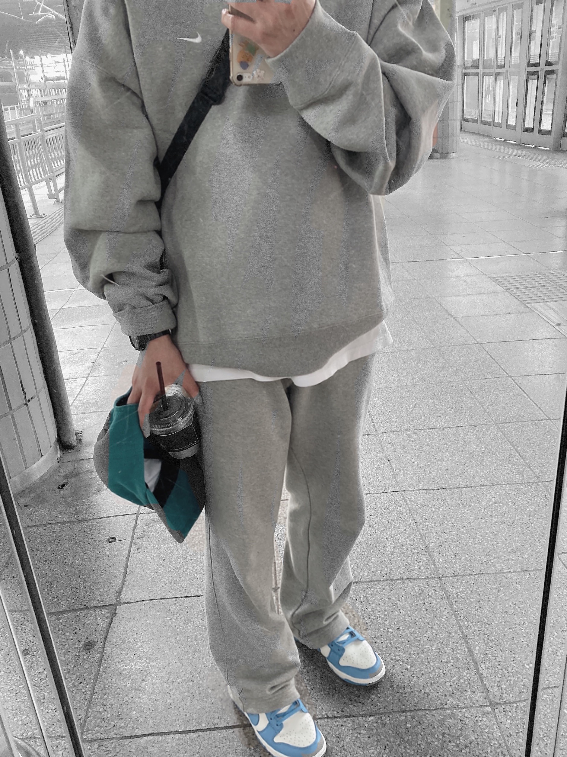 (W) Nike Dunk Low Coast 착용 스타일