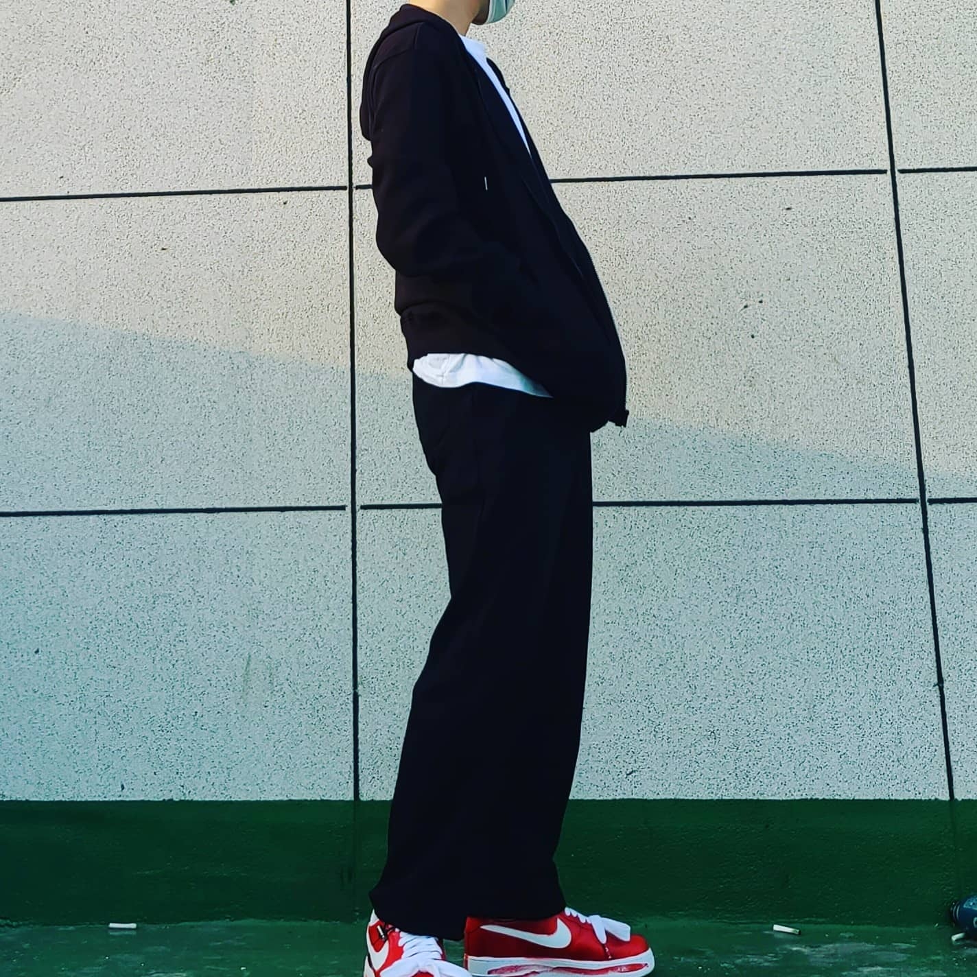 Nike Air Force 1 '07 Low White 착용 스타일