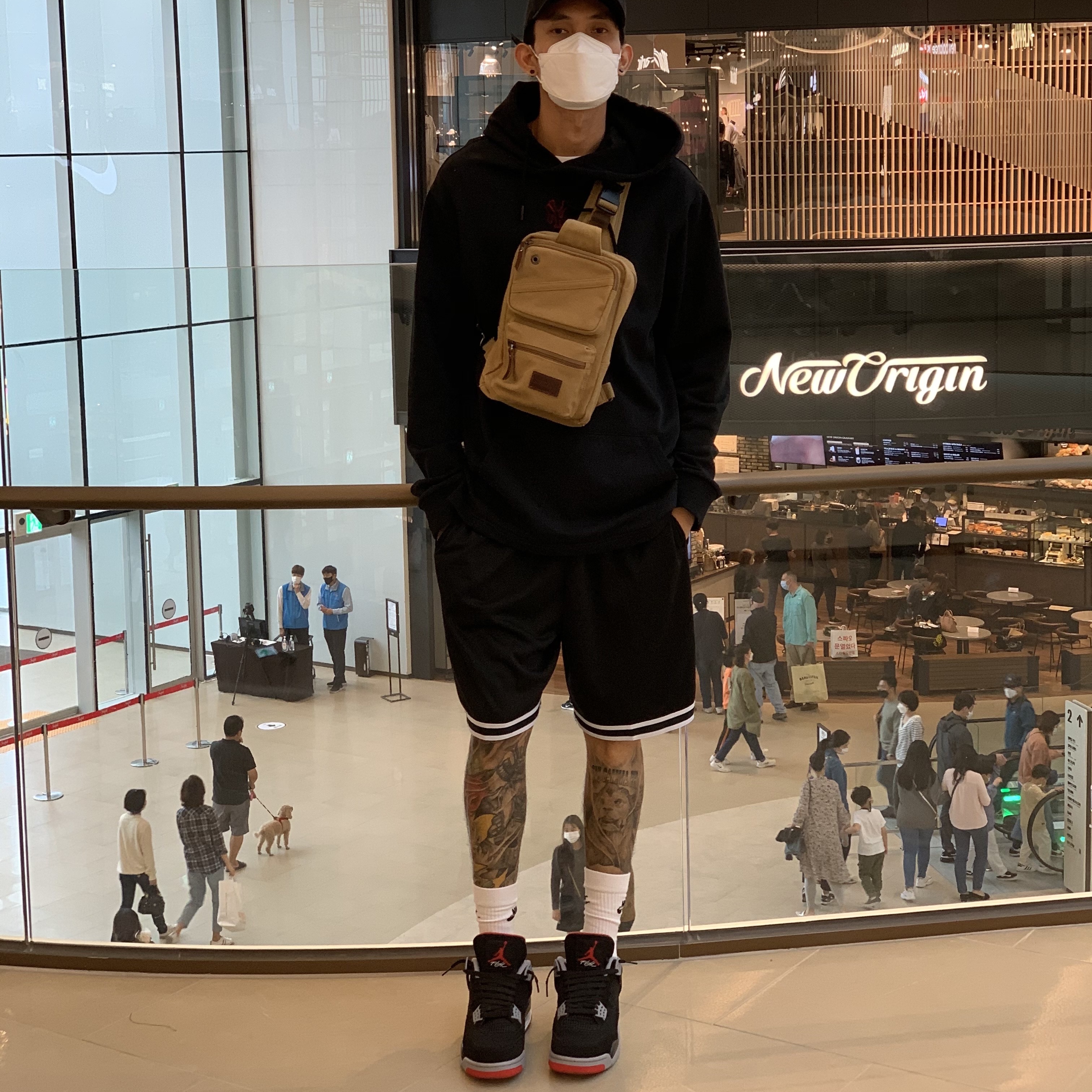 Jordan 4 Retro Bred 2019 착용 스타일