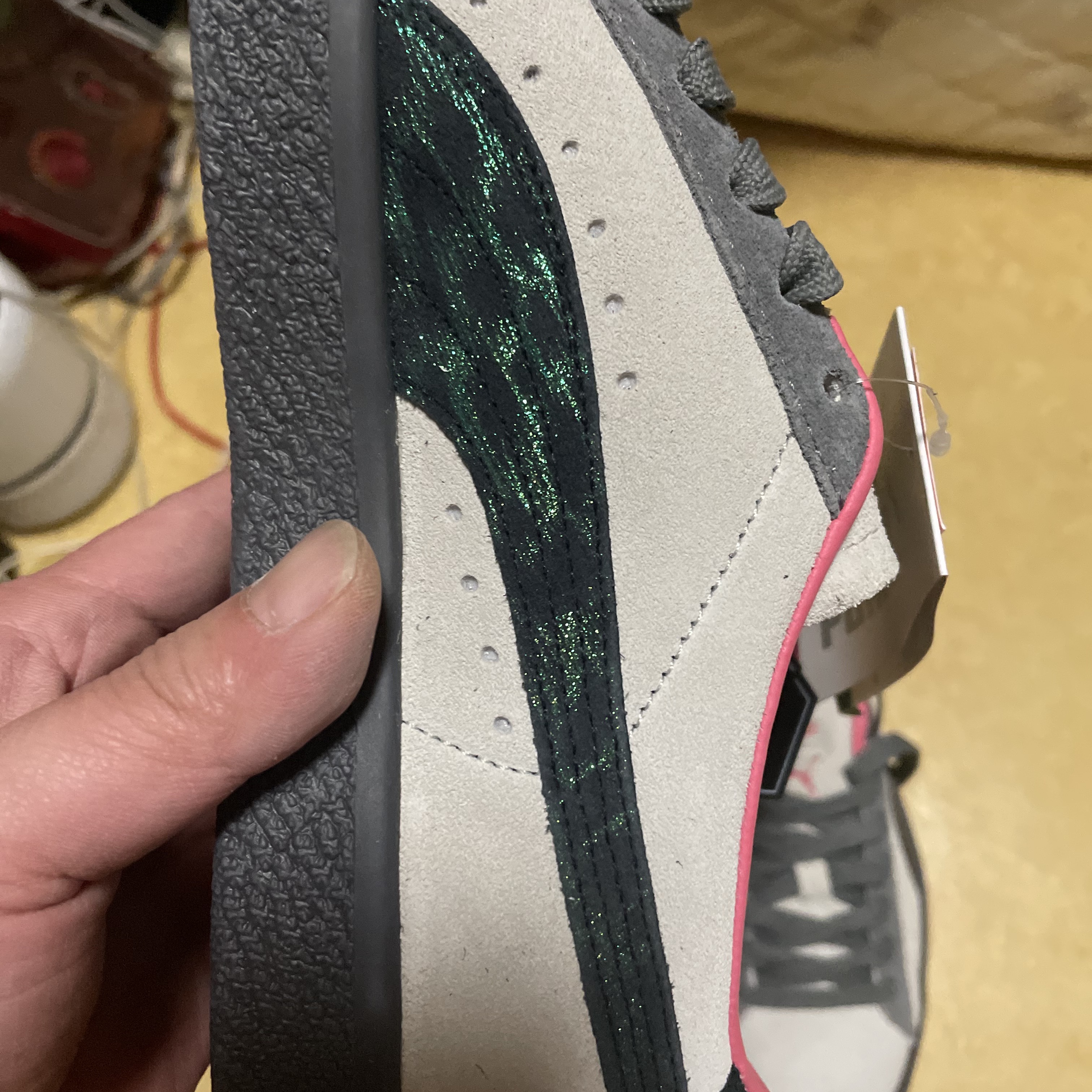 Puma x Staple Suede VTG Atmos 착용 스타일 - 1