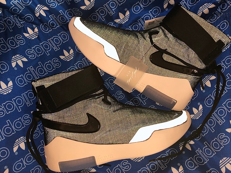 Nike x Fear of God Air Fear of God 1 Light Bone, Nike x Fear of God Air Fear of God SA Black 착용 스타일 - 5