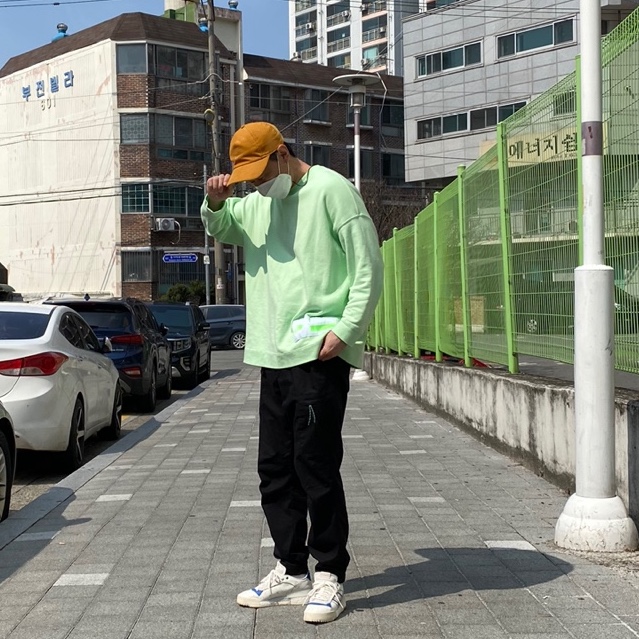 Nike SB Heritage 86 Corduroy WSD Cap Chutney 착용 스타일
