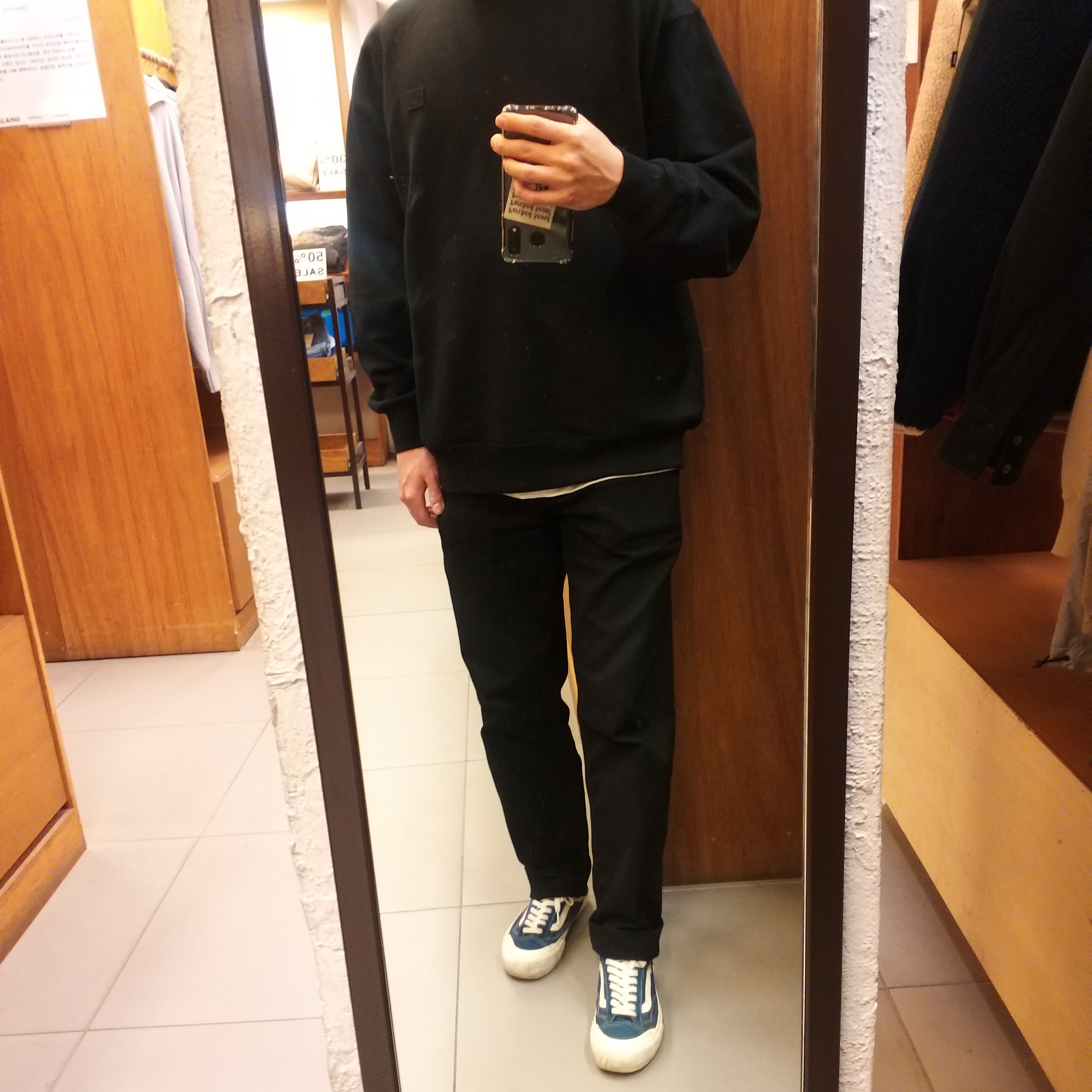 Vans Style 36 Dress Blues 착용 스타일