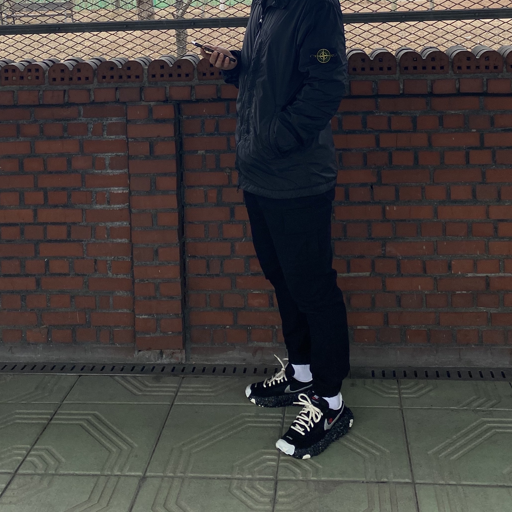 Nike x Undercover Overbreak SP Black 착용 스타일