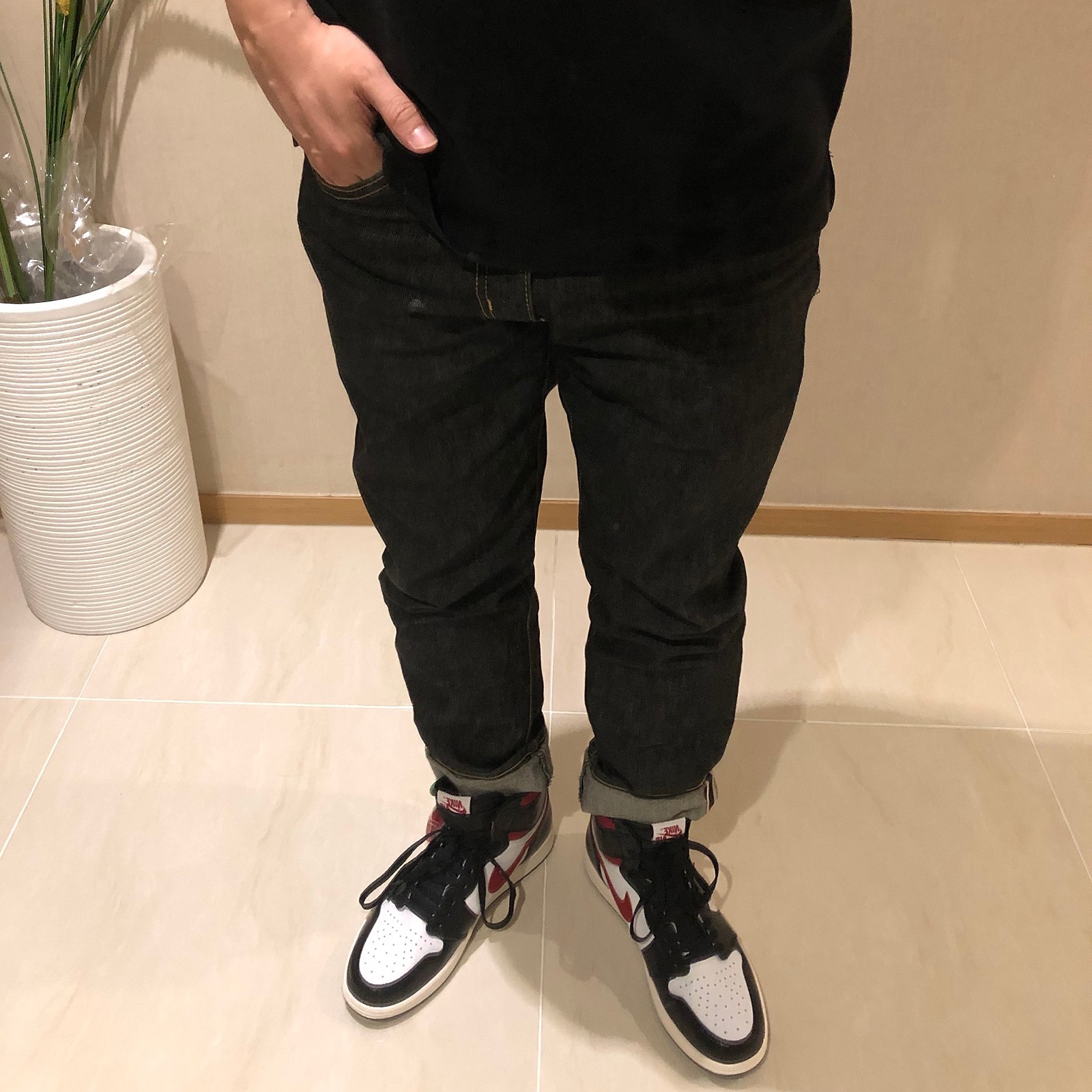 Jordan 1 Retro High OG Gym Red 착용 스타일