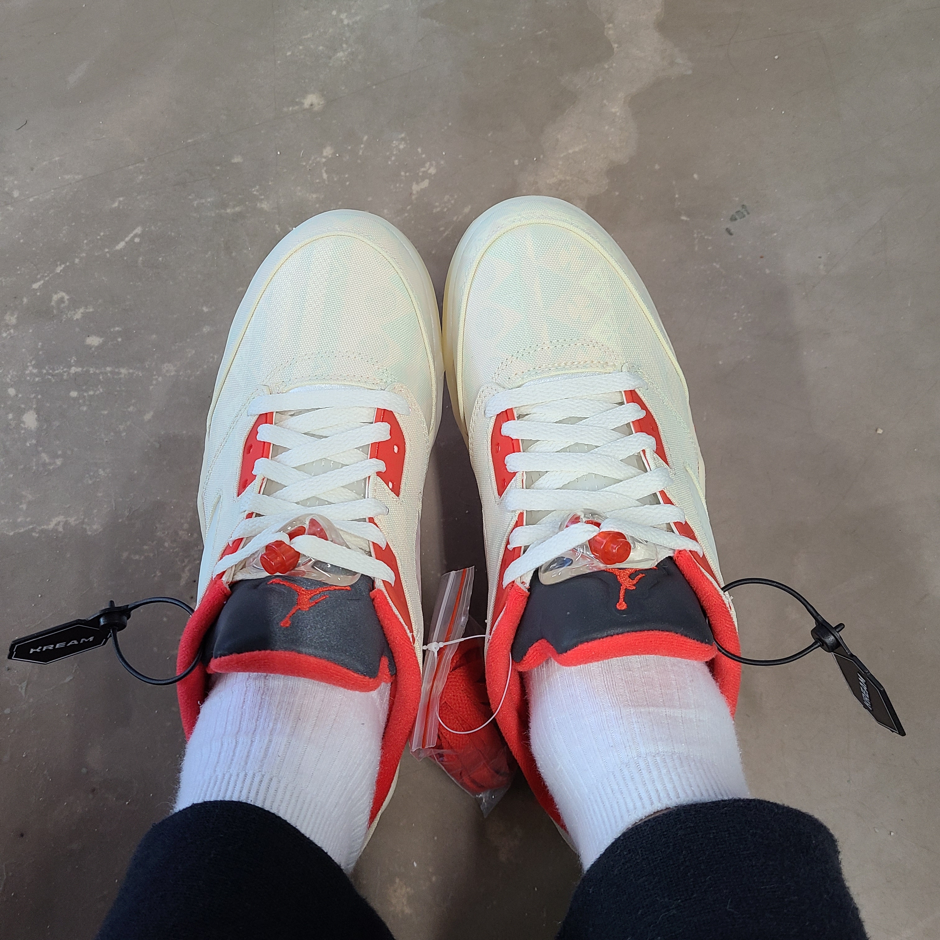 Jordan 5 Retro Low Chinese New Year 2021 착용 스타일 - 2