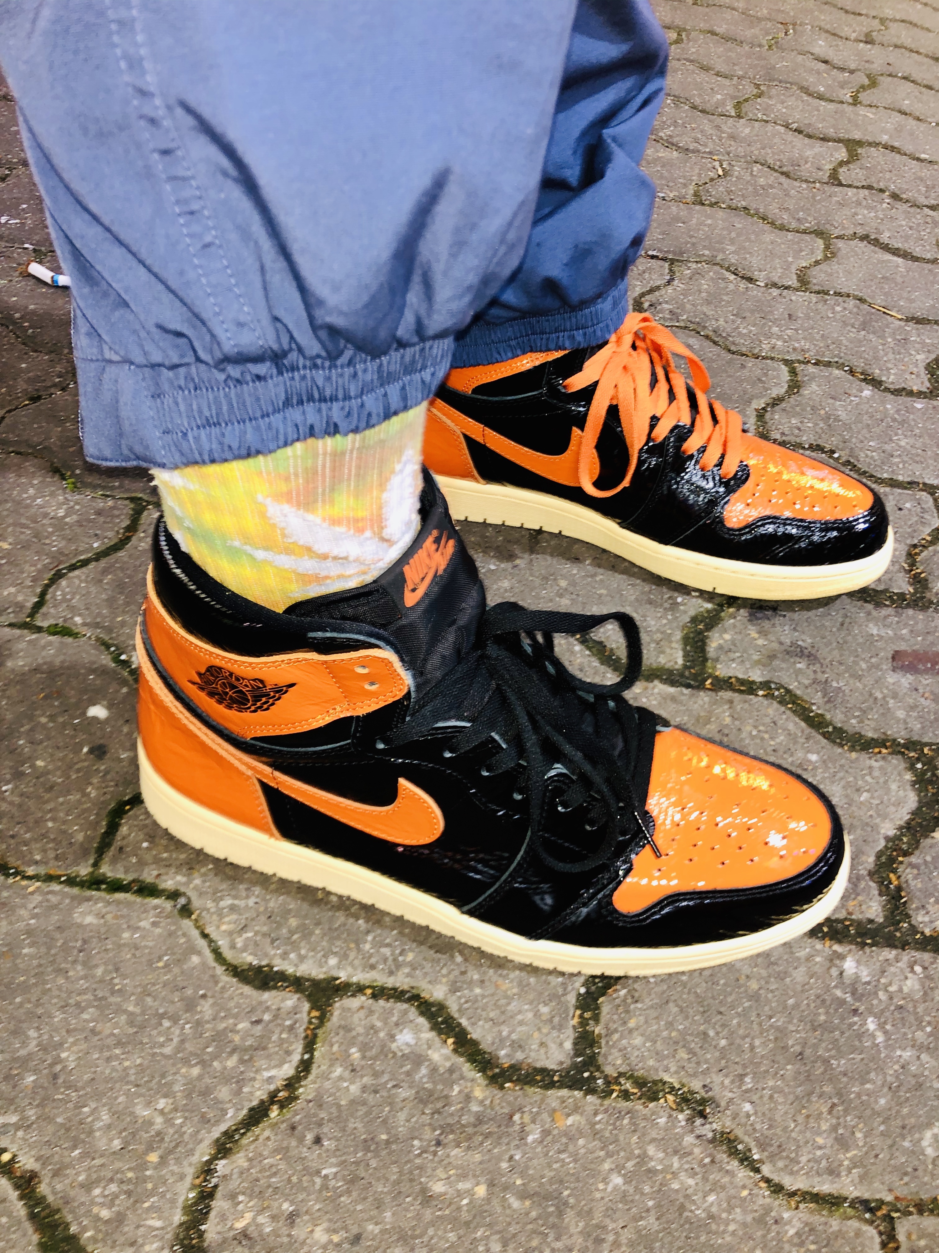 Jordan 1 Retro High Shattered Backboard 3.0 착용 스타일 - 4