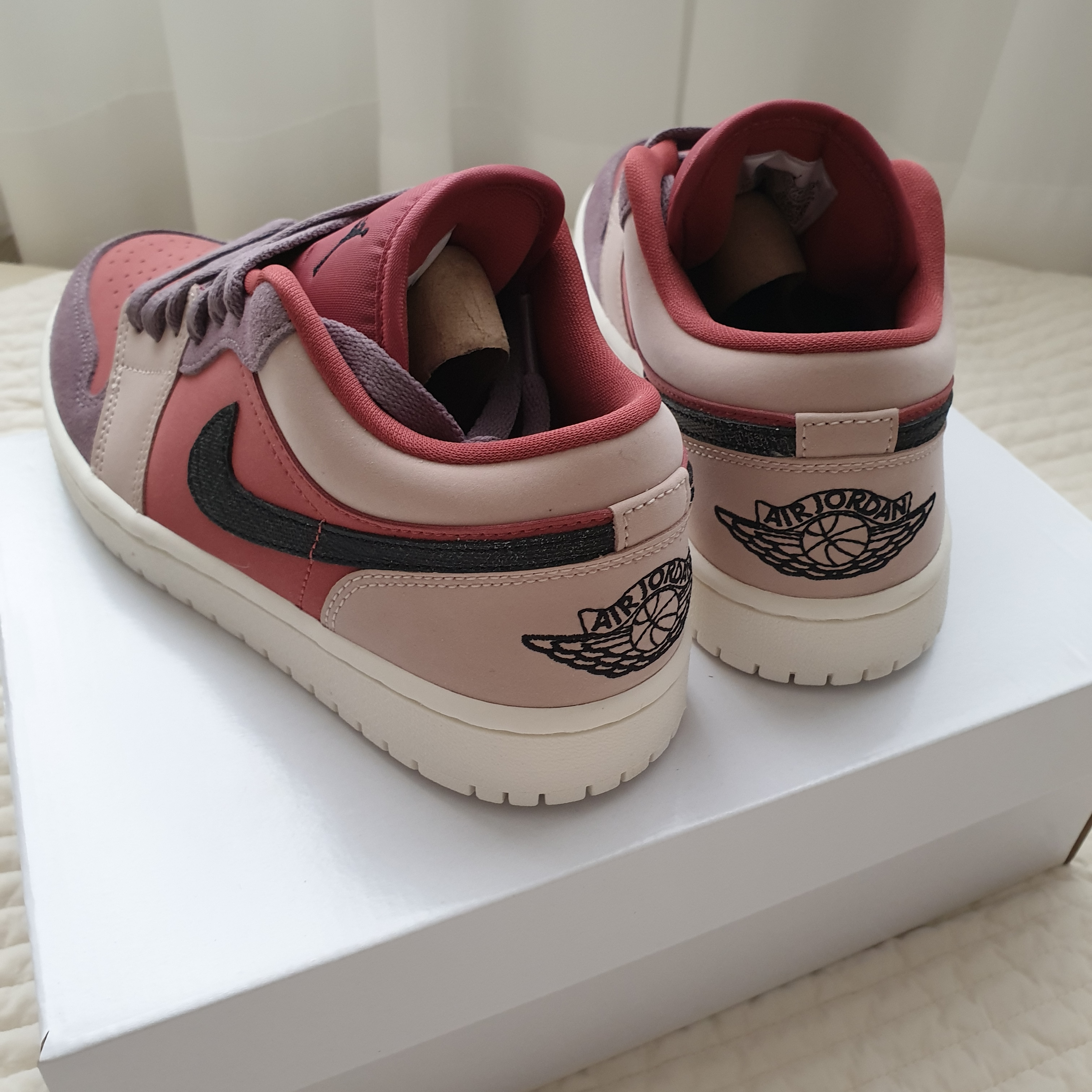 (W) Jordan 1 Low Canyon Rust 착용 스타일 - 2