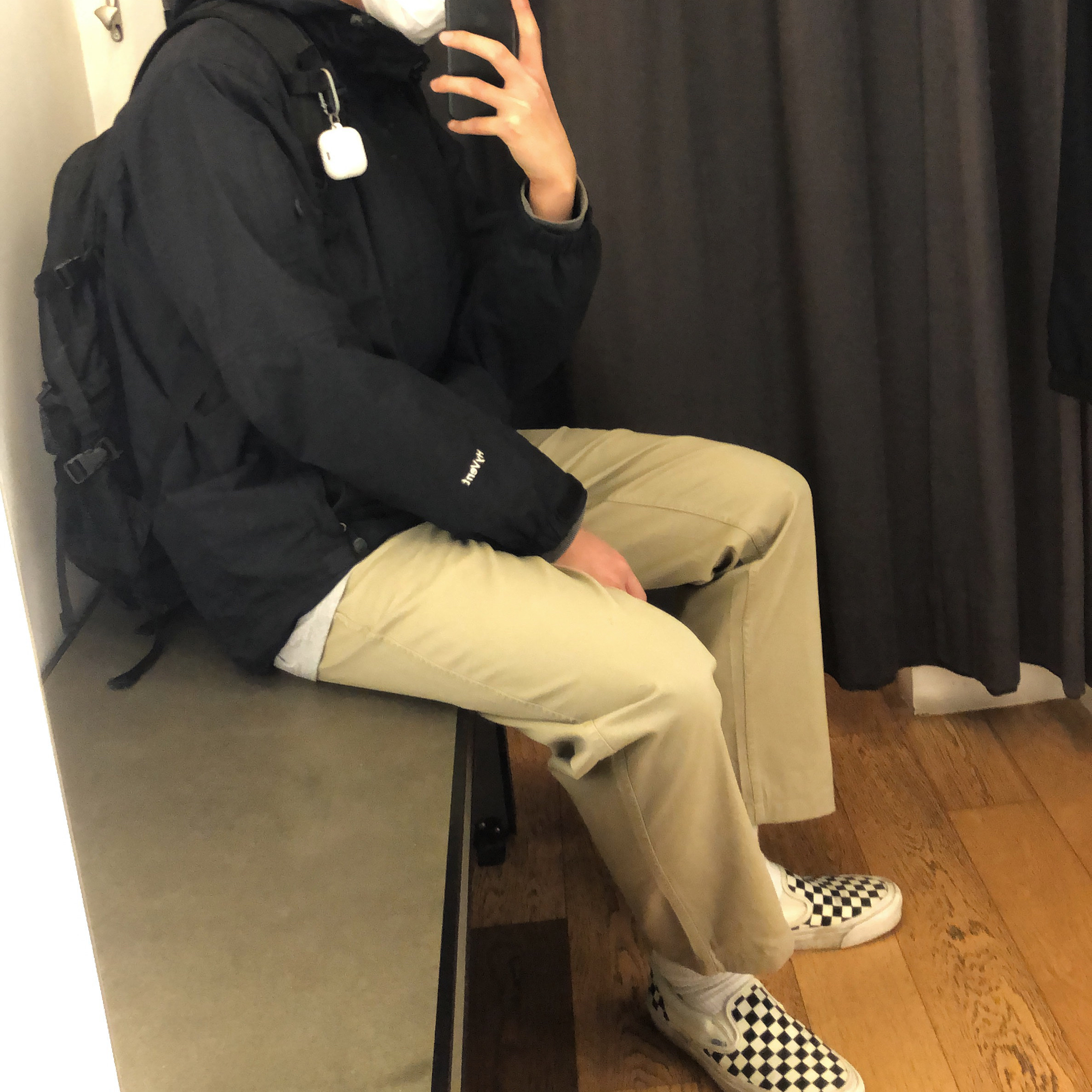 Vans Vault OG Classic Slip-On LX Checkerboard 착용 스타일