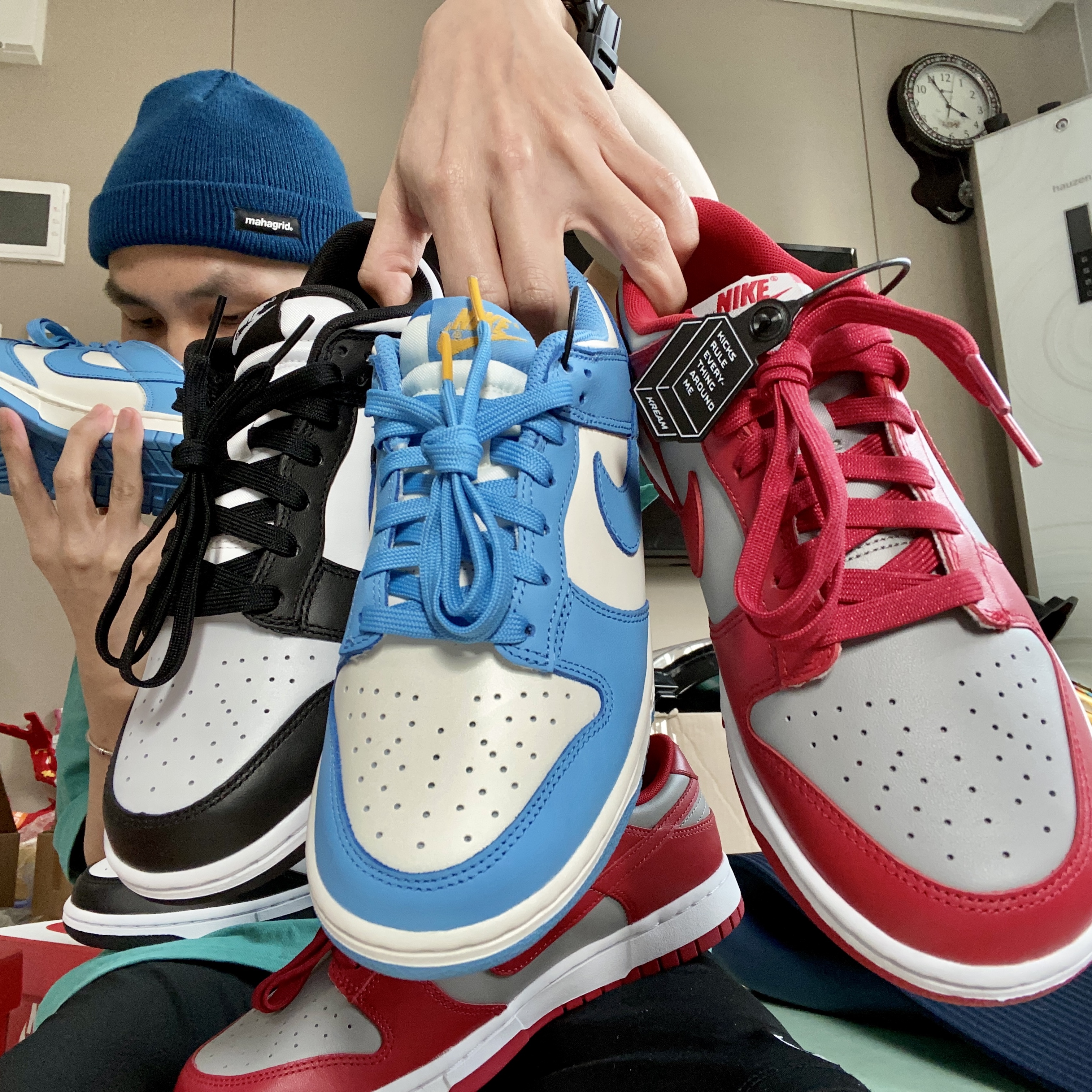 Nike Dunk Low Retro Black, (W) Nike Dunk Low Coast 착용 스타일 - 4