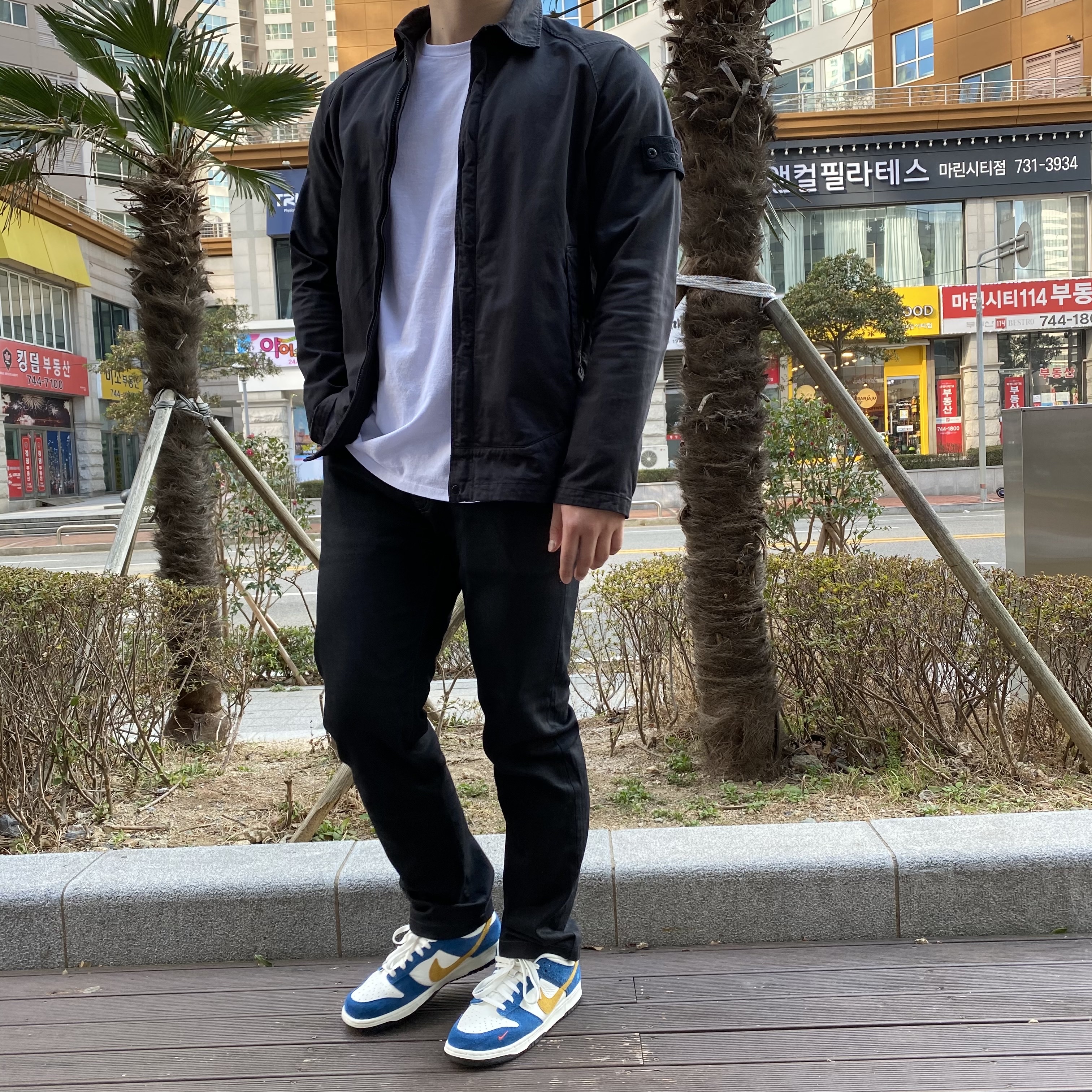Nike x Kasina Dunk Low 80's Bus 착용 스타일