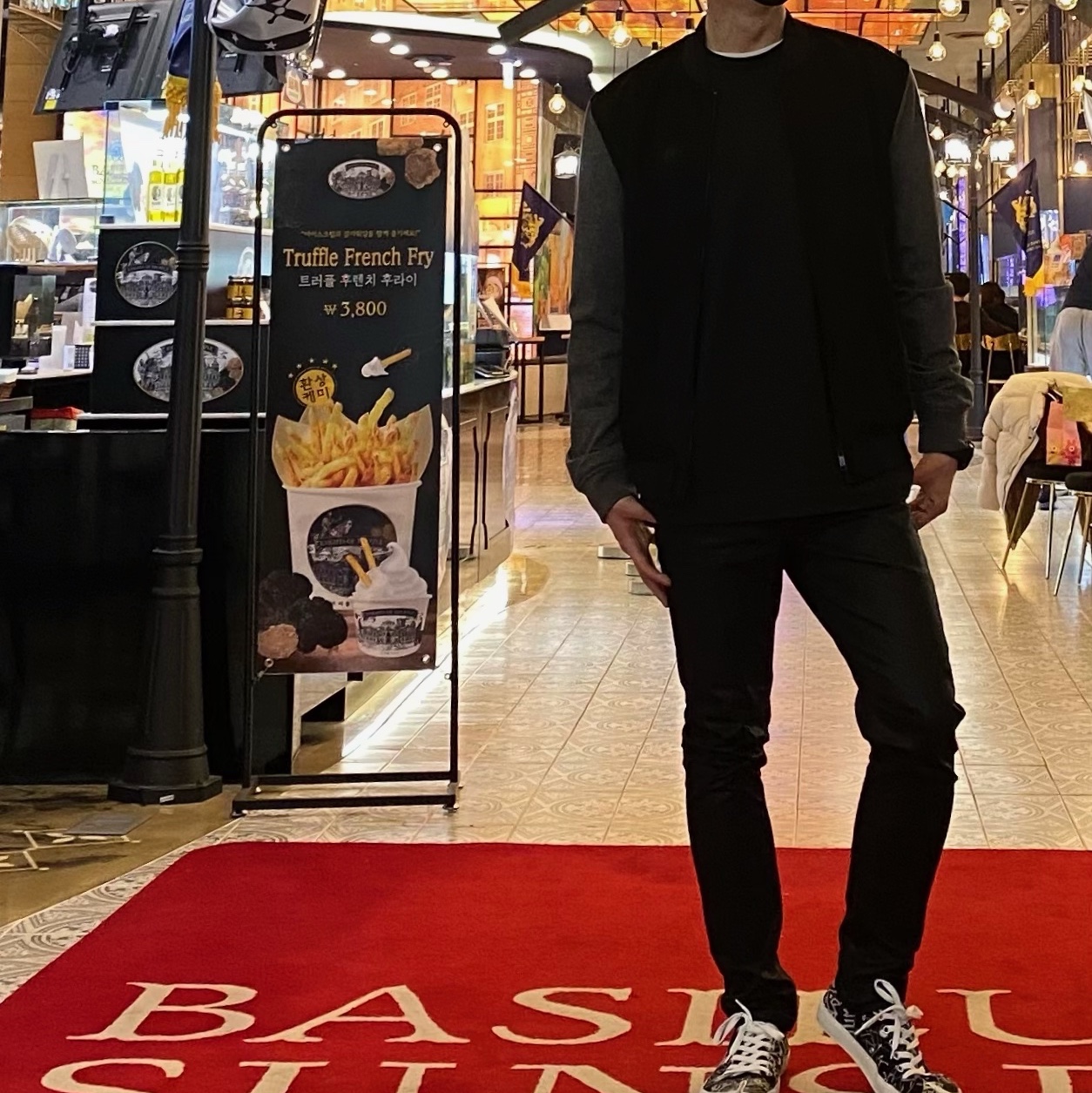 Maison Margiela Tabi Low Black 착용 스타일