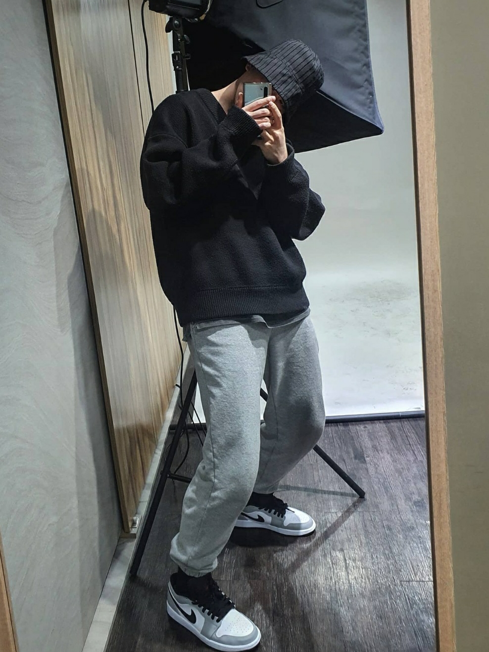 Jordan 1 Low Light Smoke Grey 착용 스타일