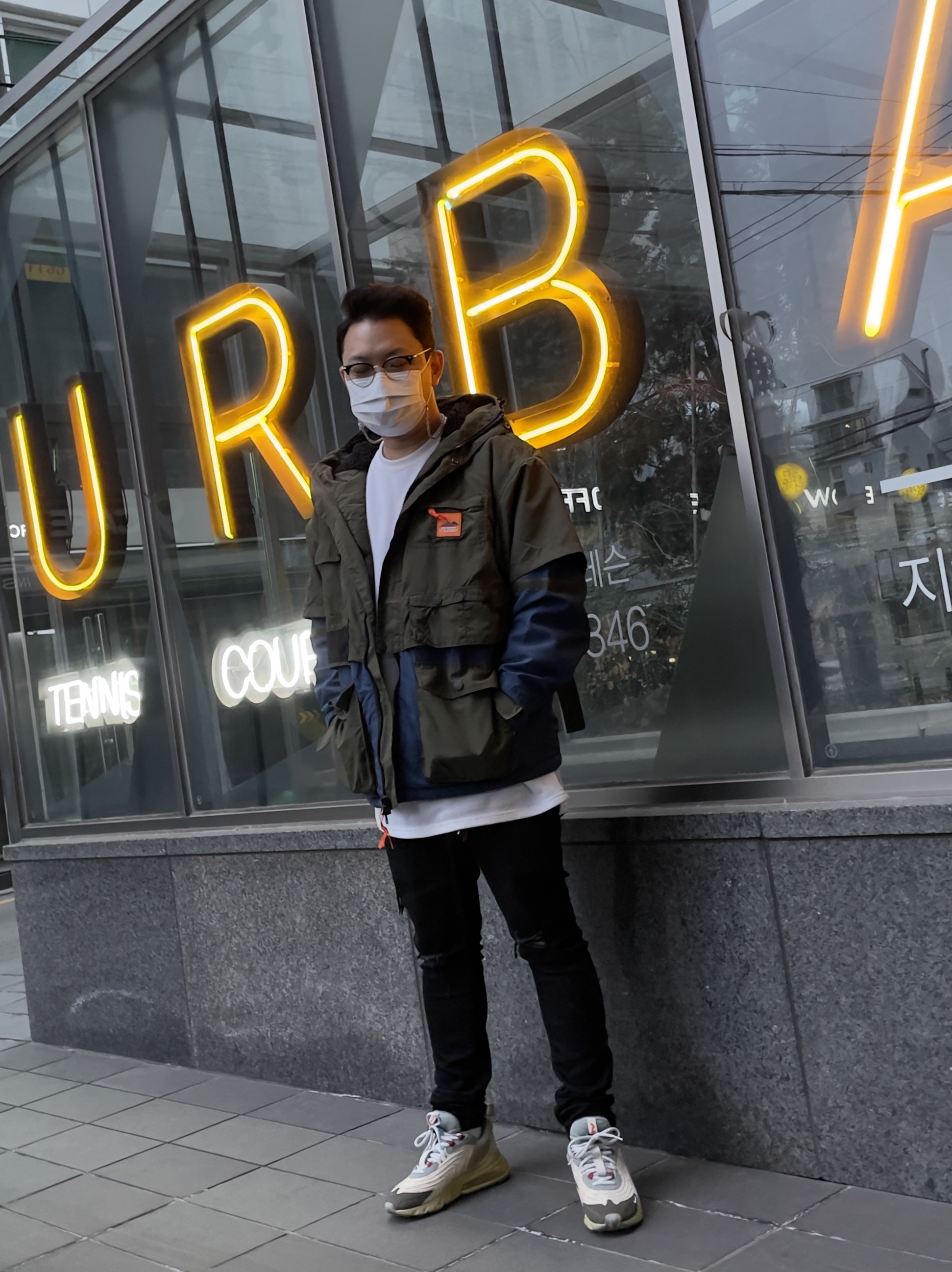 Nike x Travis Scott Air Max 270 React Cactus Trails 착용 스타일