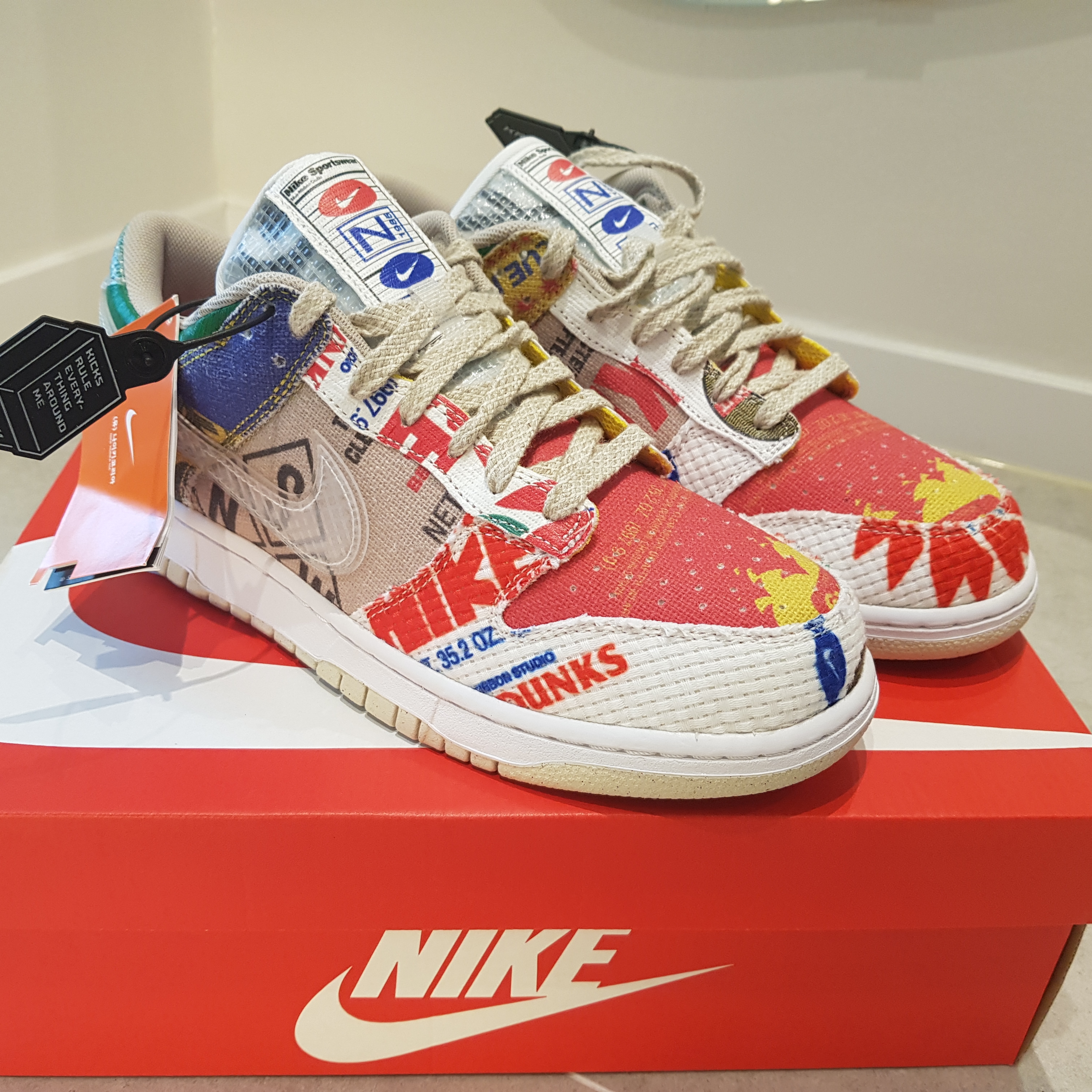 Nike Dunk Low SP City Market 착용 스타일 - 1