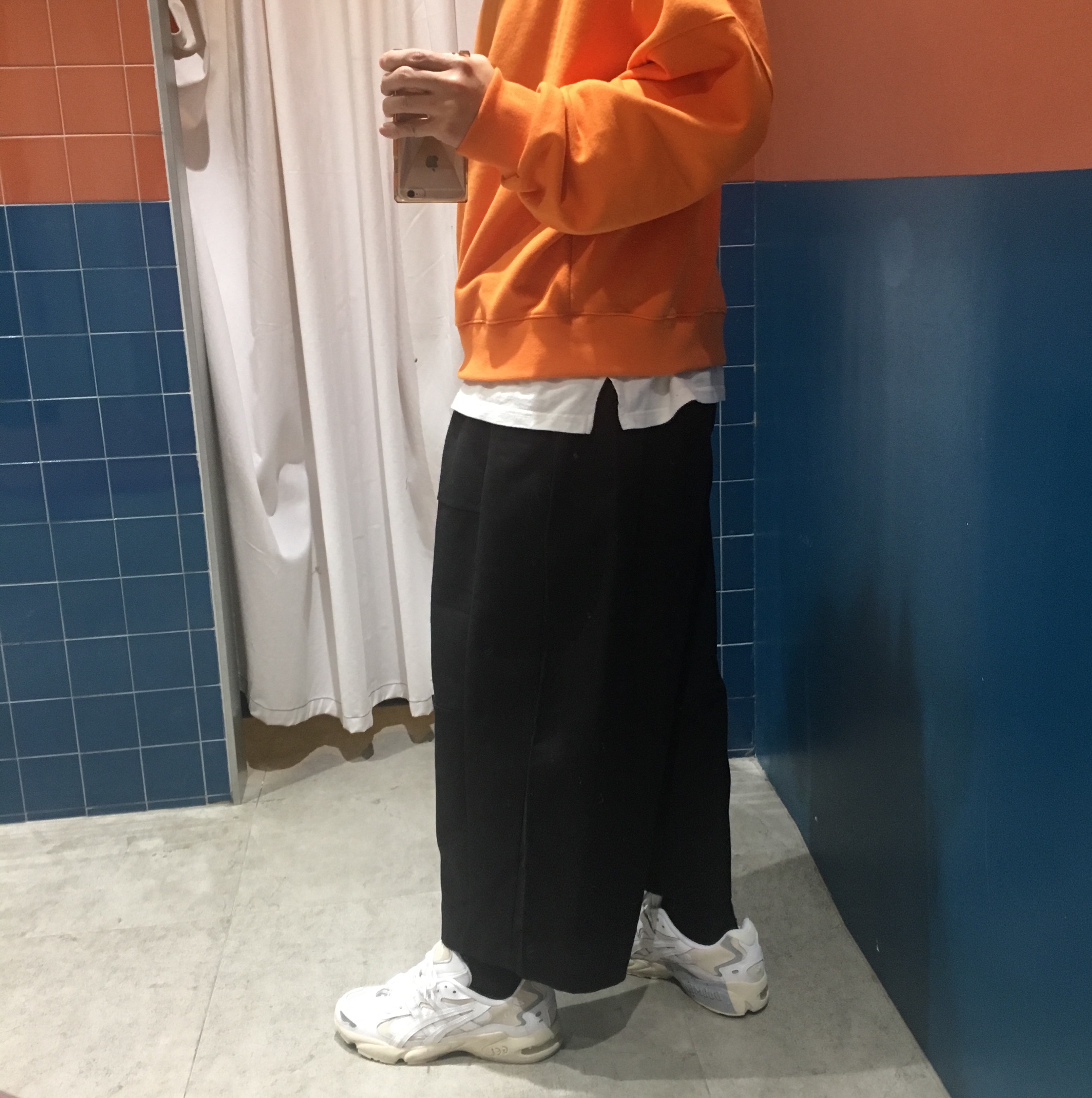 Asics Gel-Kayano 5 OG White 착용 스타일