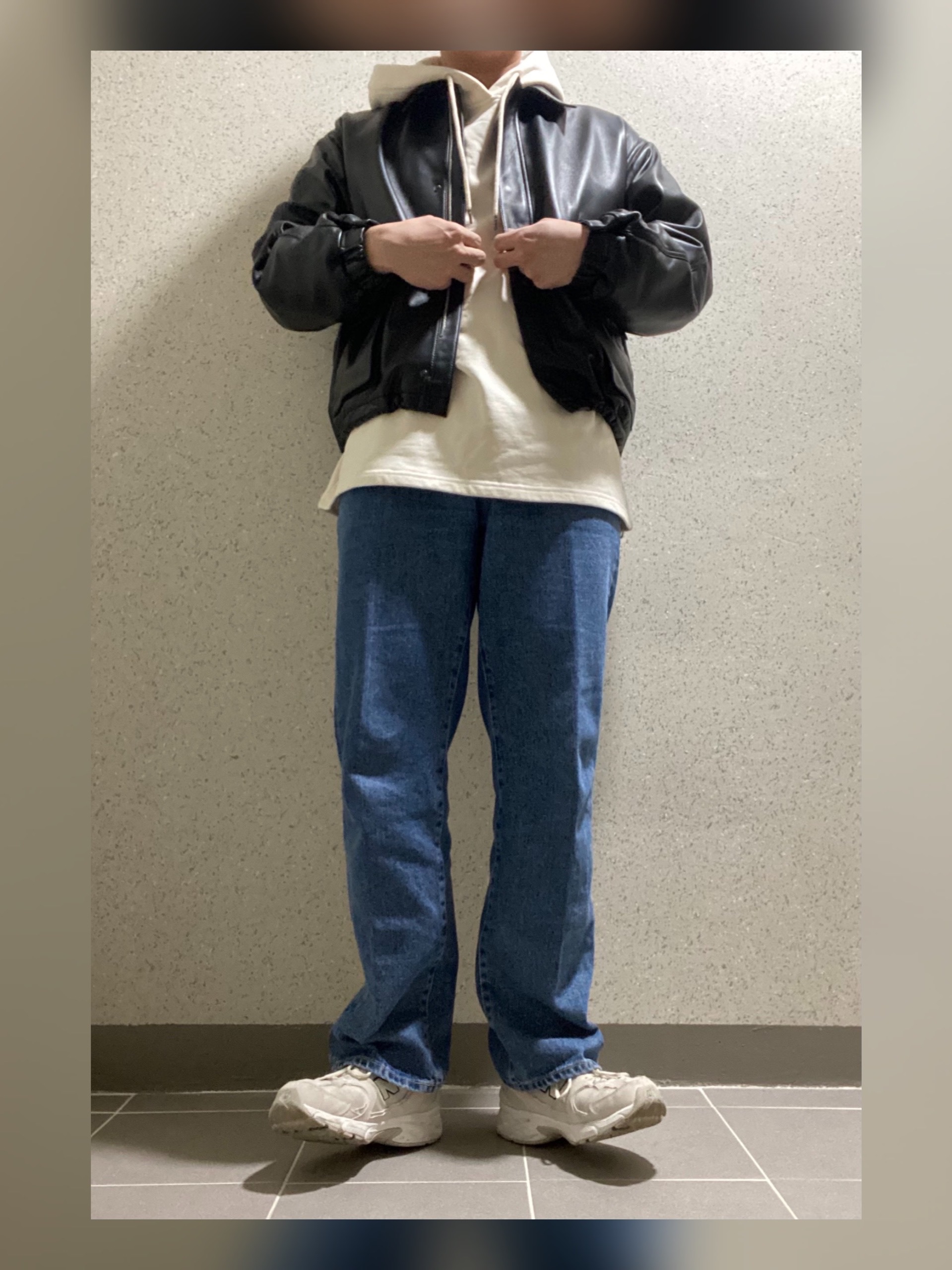 New Balance 530 Ivory 착용 스타일