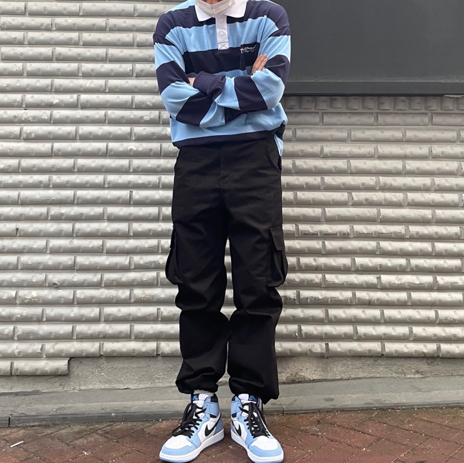 Jordan 1 Retro High OG University Blue 착용 스타일