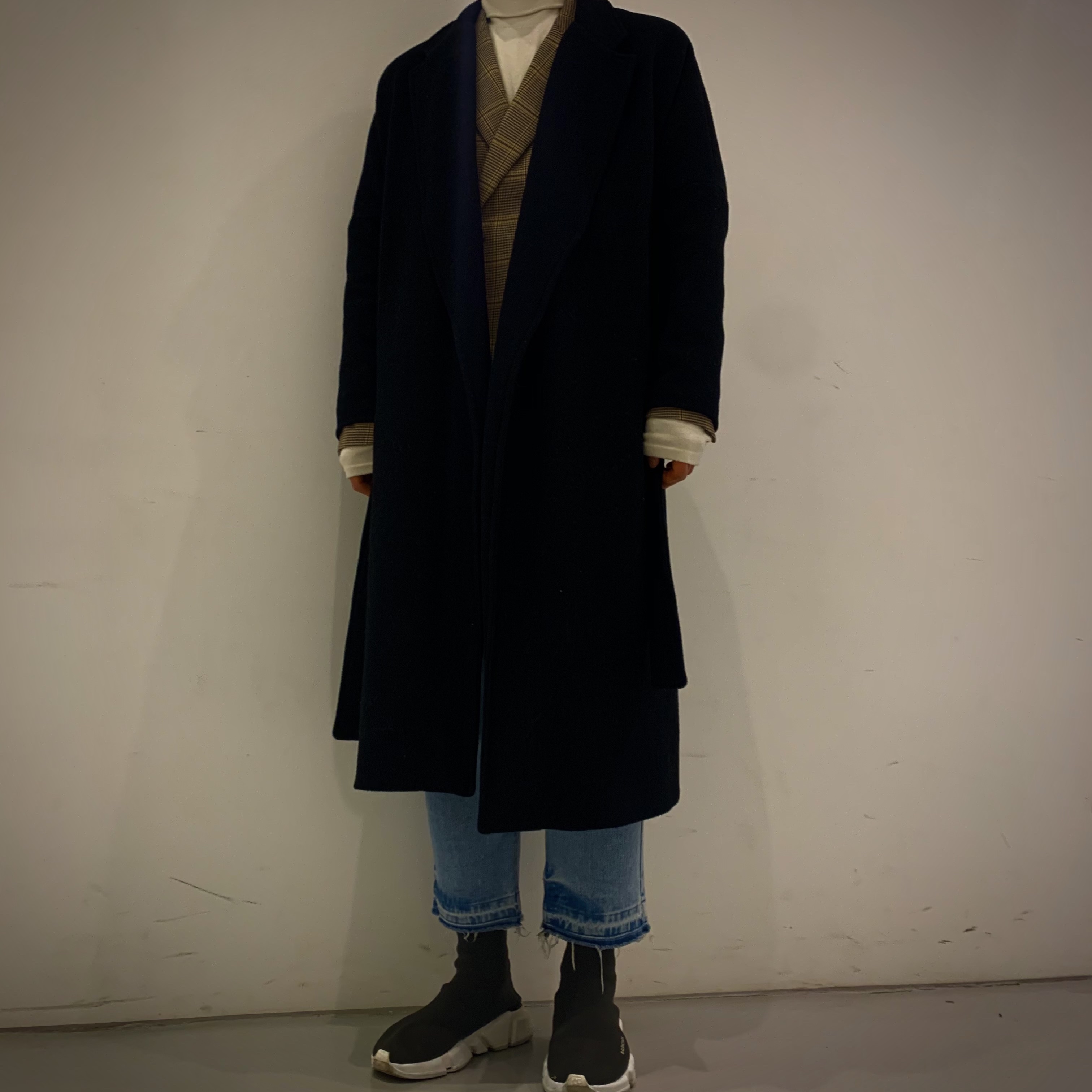 Balenciaga Speed Trainer Black White 2020 착용 스타일