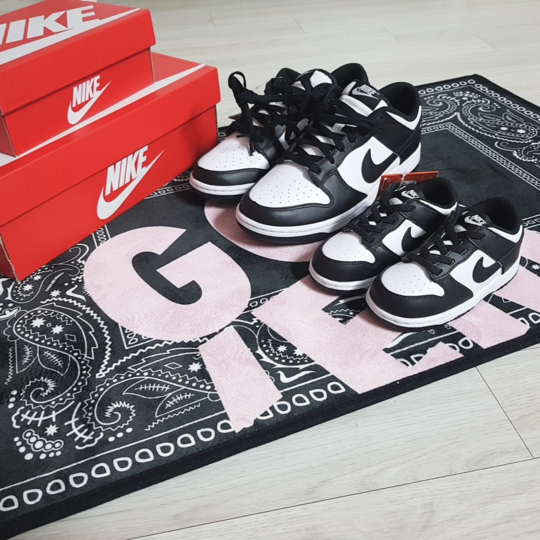 Nike Dunk Low Retro Black, (TD) Nike Dunk Low Black 착용 스타일