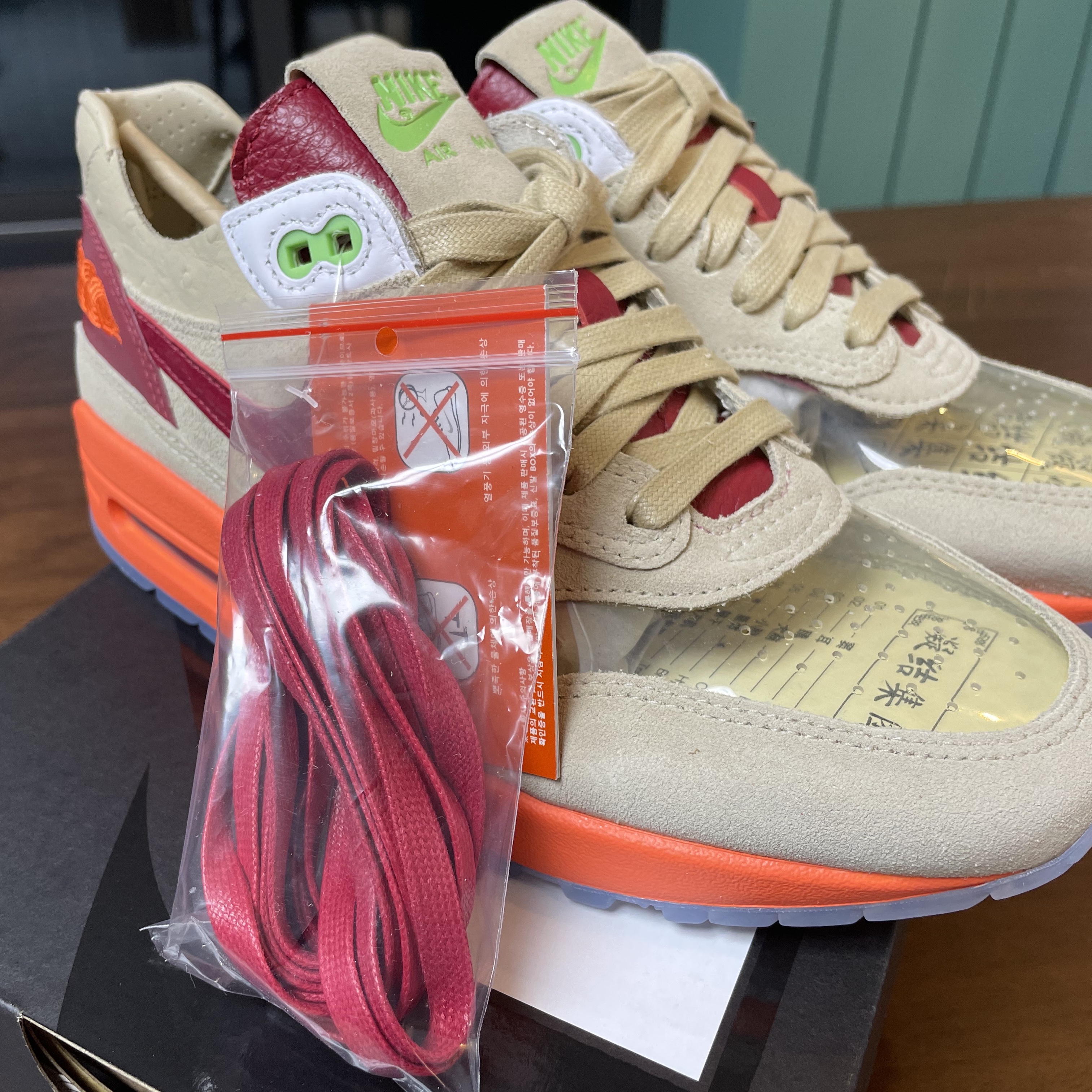 Nike x Clot Air Max 1 Net 착용 스타일 - 2