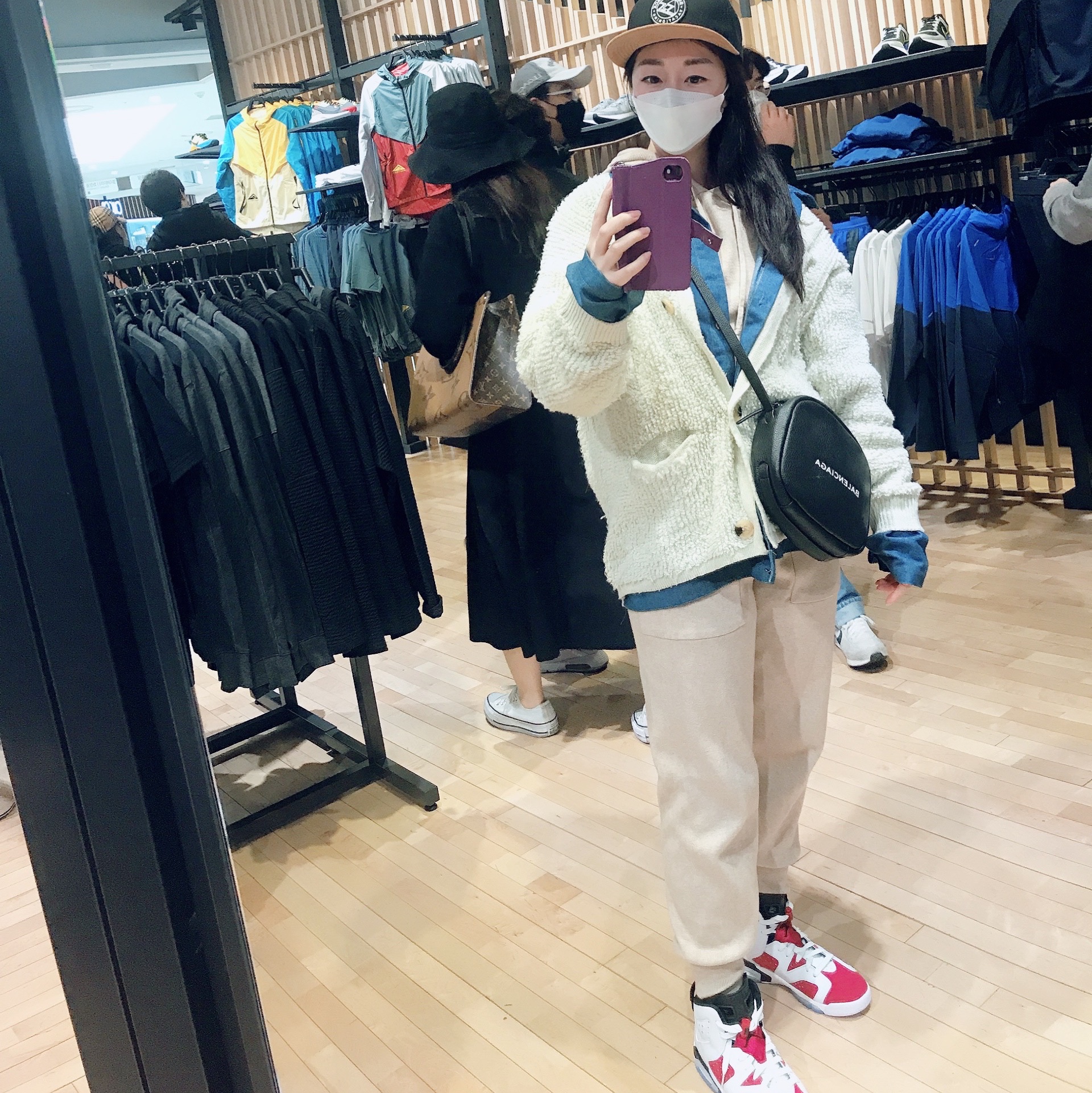 (GS) Jordan 6 Retro Carmine 2021 착용 스타일