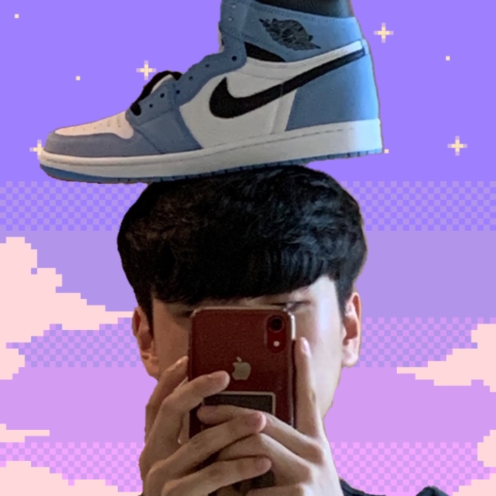 Jordan 1 Retro High OG University Blue 착용 스타일