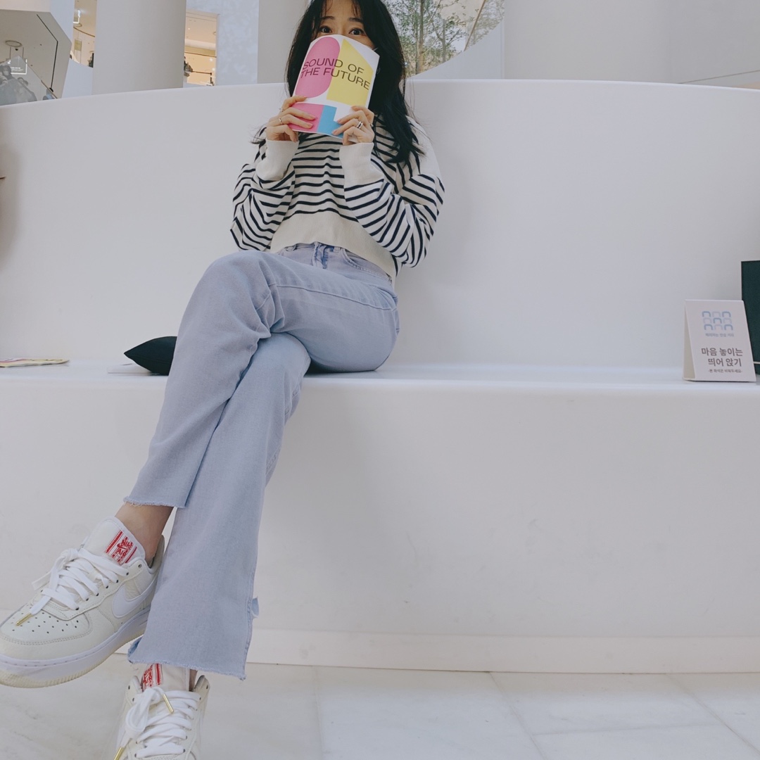 Nike Air Force 1 '07 PRM Popcorn 착용 스타일