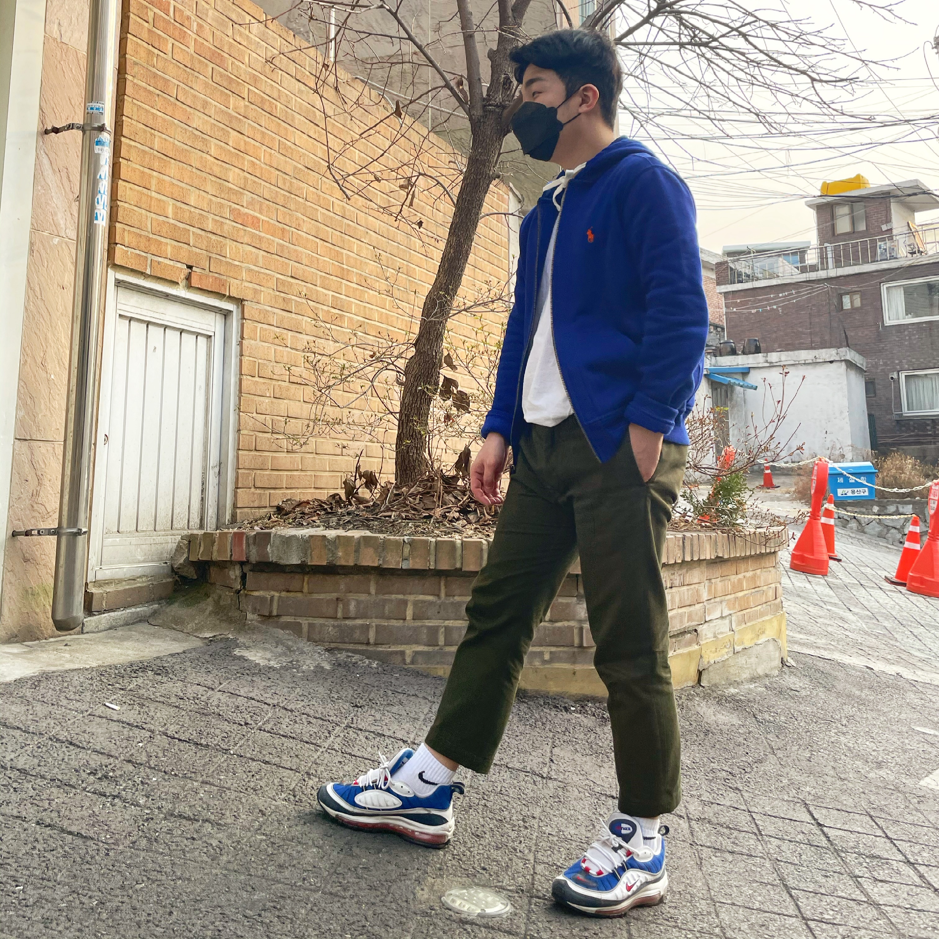 Nike Air Max 98 Gundam 2018 착용 스타일
