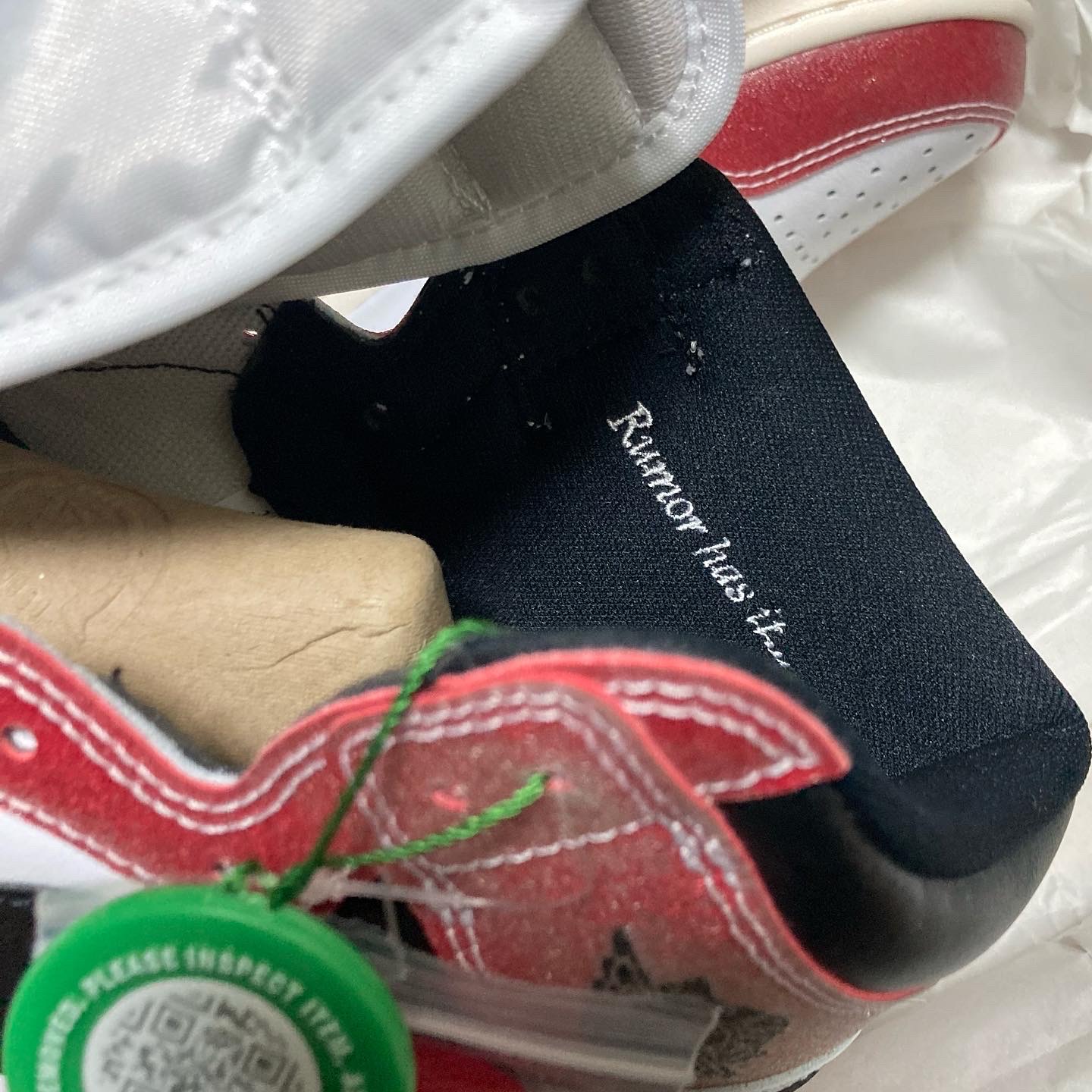 Jordan 1 x Trophy Room Retro High OG SP Chicago 착용 스타일 - 3