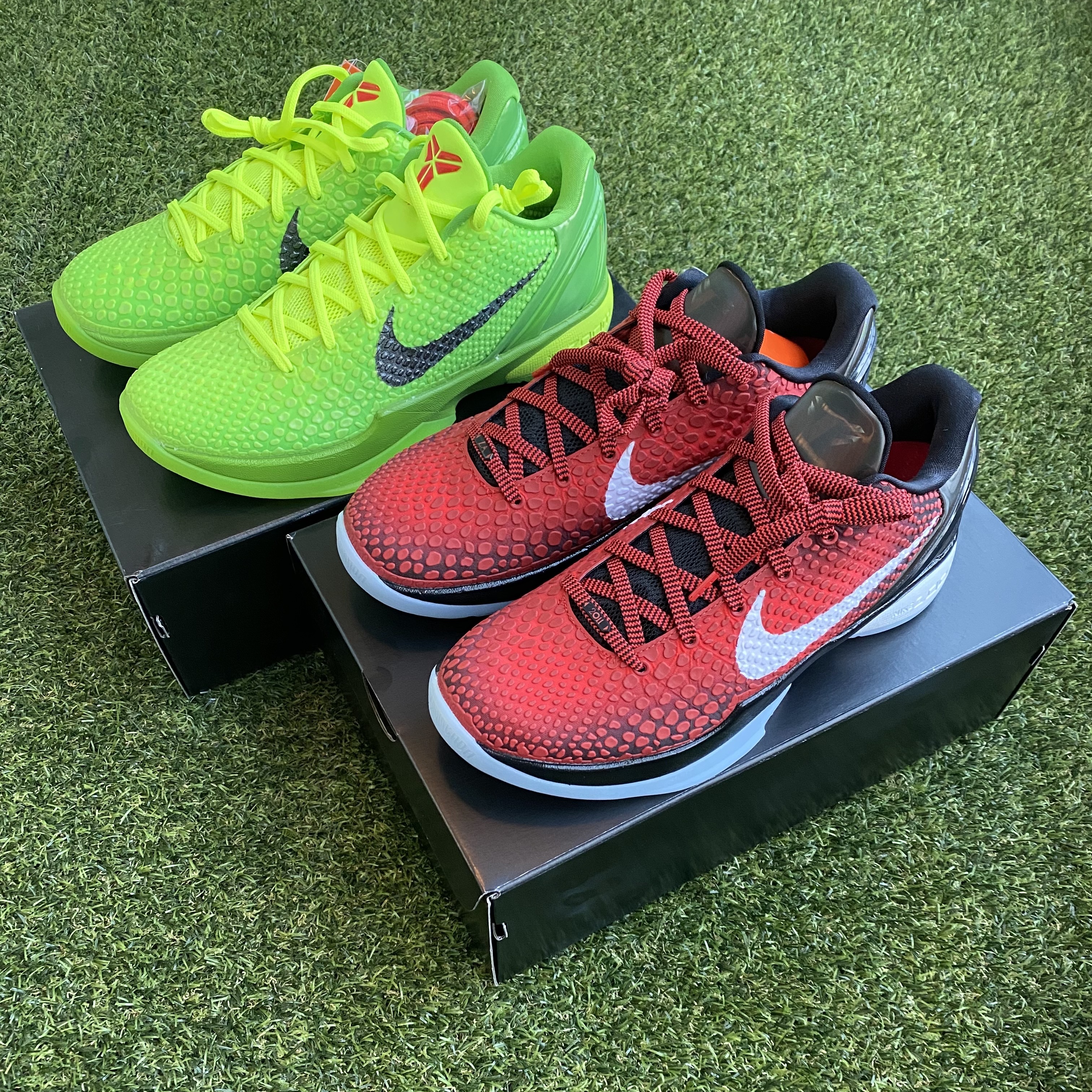 Nike Kobe 6 Protro All-Star, Nike Kobe 6 Protro Green Apple 착용 스타일