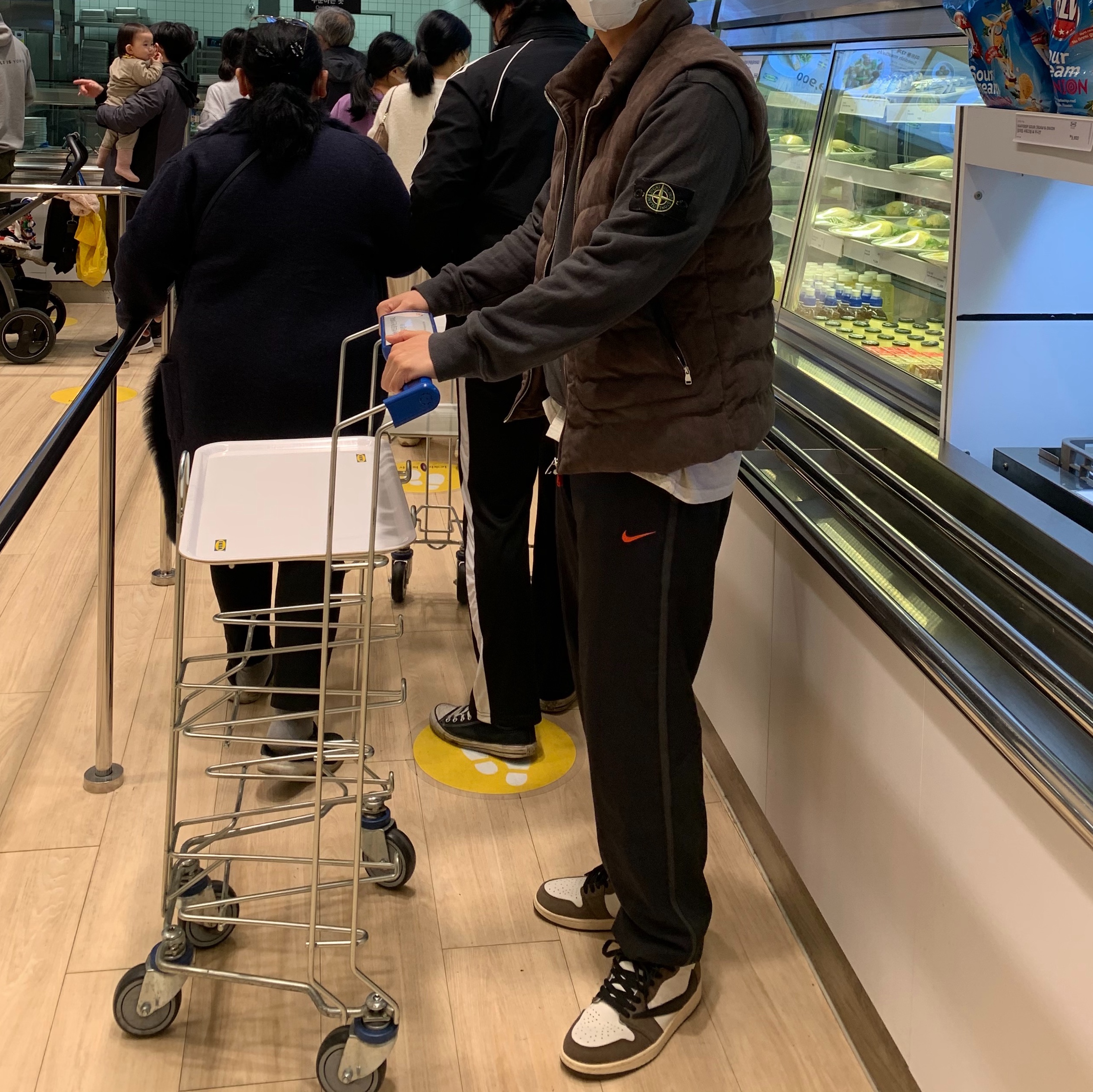 Jordan 1 x Travis Scott Retro High OG SP Mocha 착용 스타일