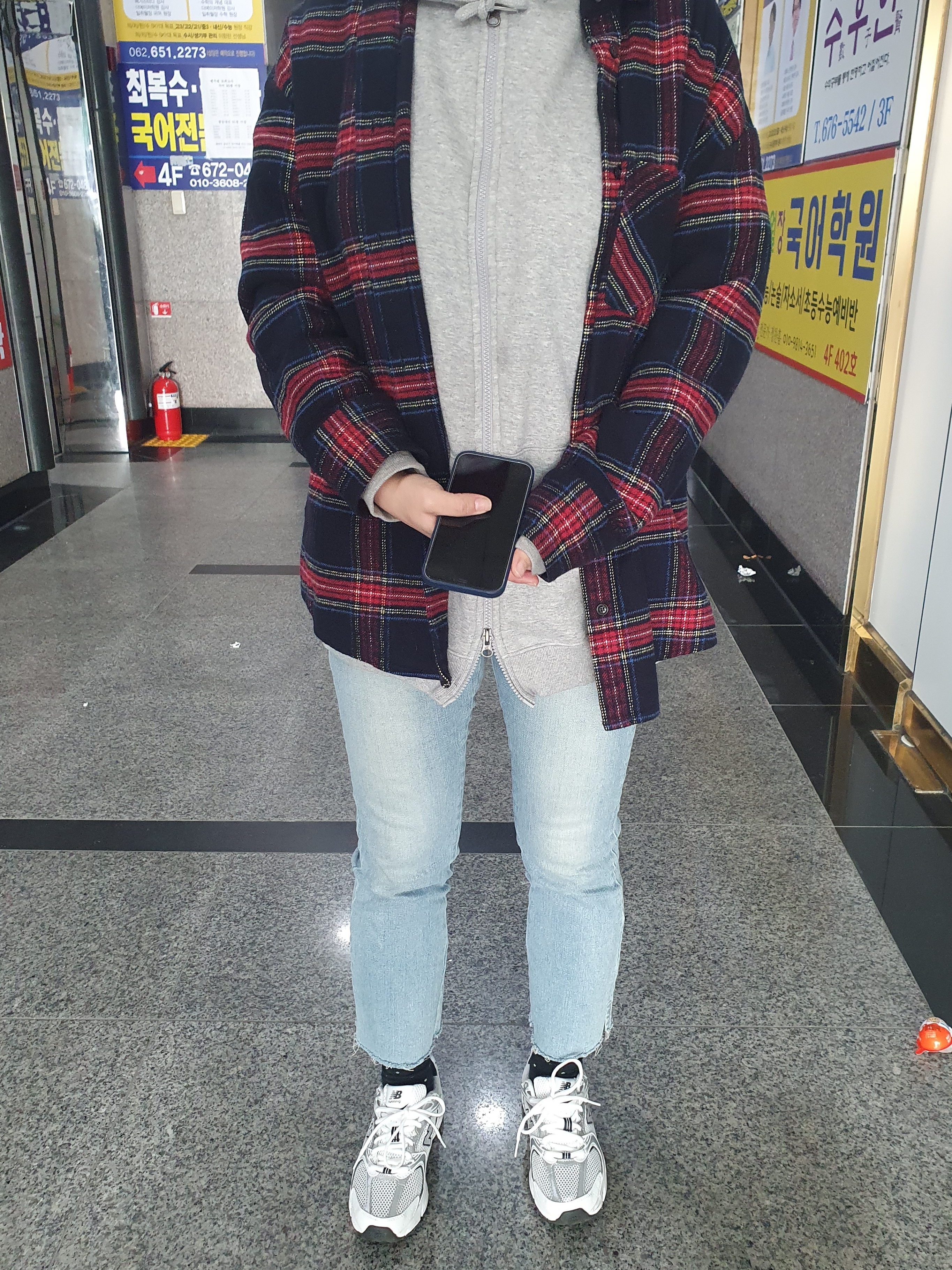 New Balance 530 White 착용 스타일 - 2