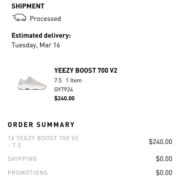 Adidas Yeezy Boost 700 V2 Cream 착용 스타일